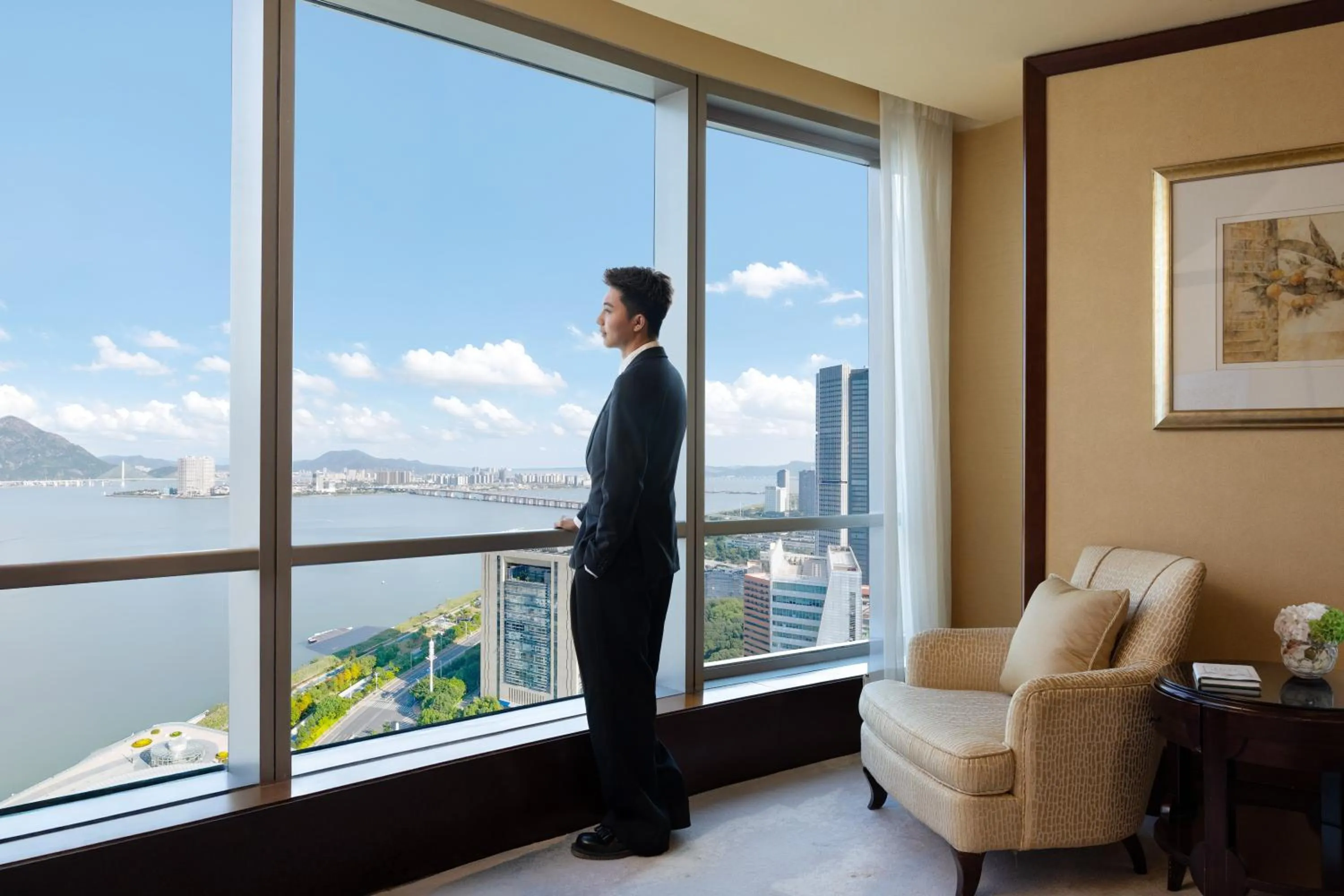 View (from property/room) in Shangri-La Wenzhou