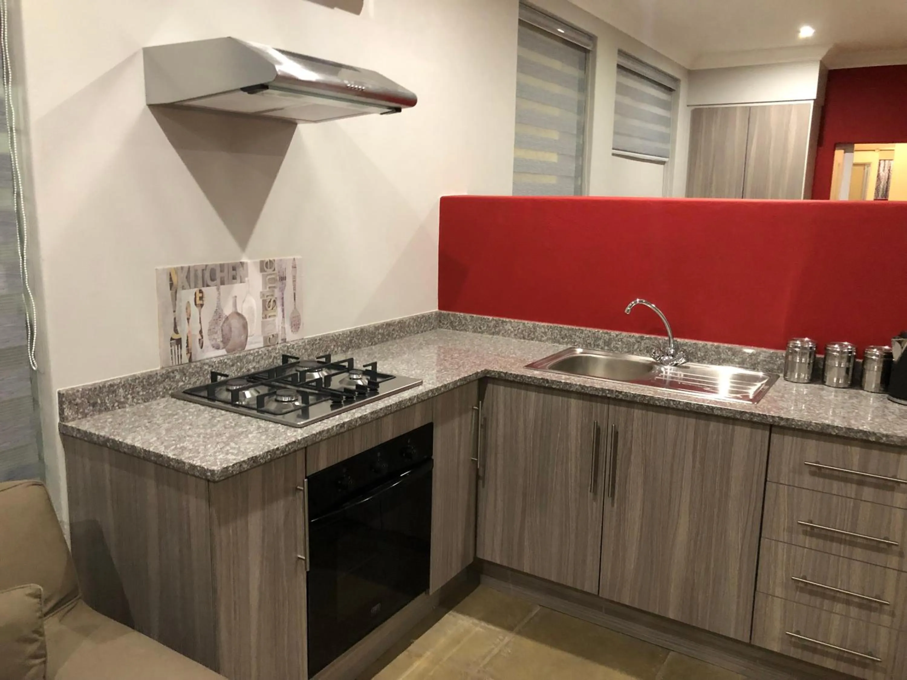 Kitchen or kitchenette in 314 on Clark Guest House