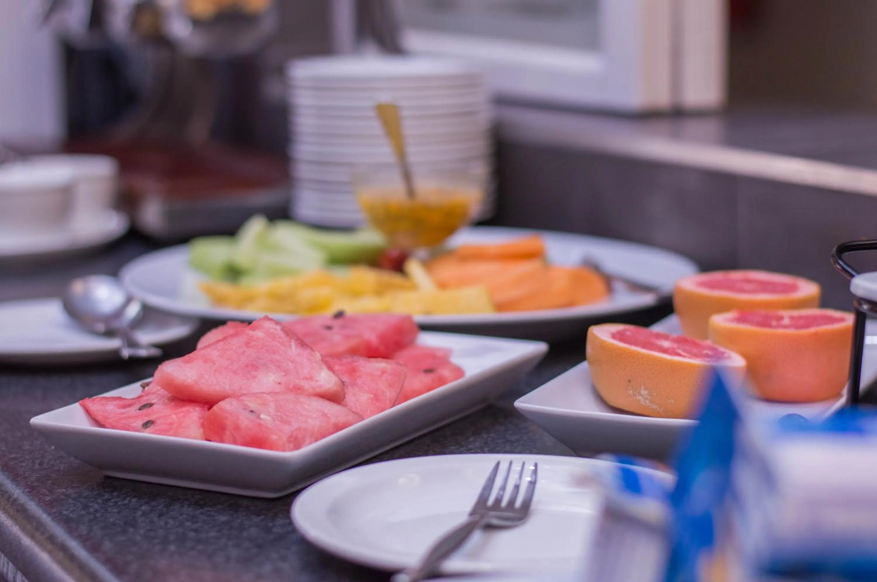 Buffet breakfast in 314 on Clark Guest House