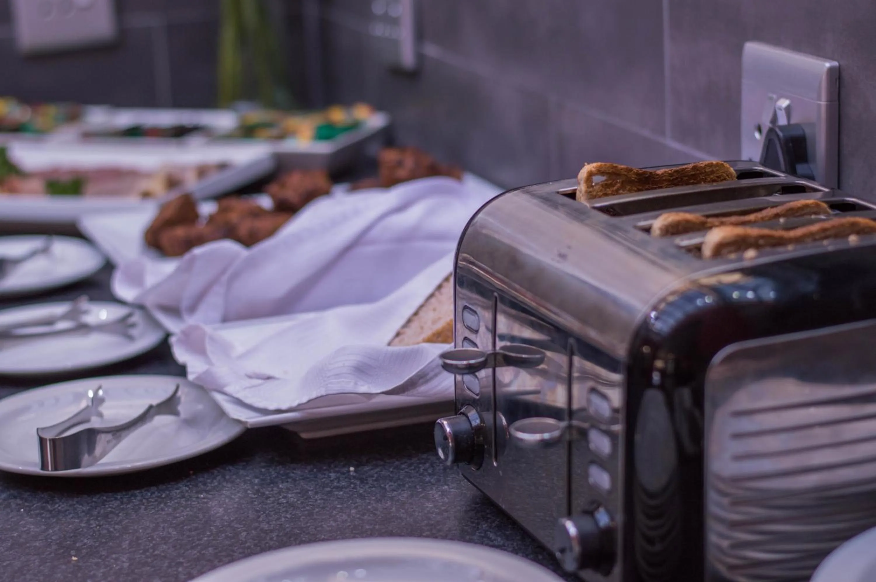 Buffet breakfast in 314 on Clark Guest House