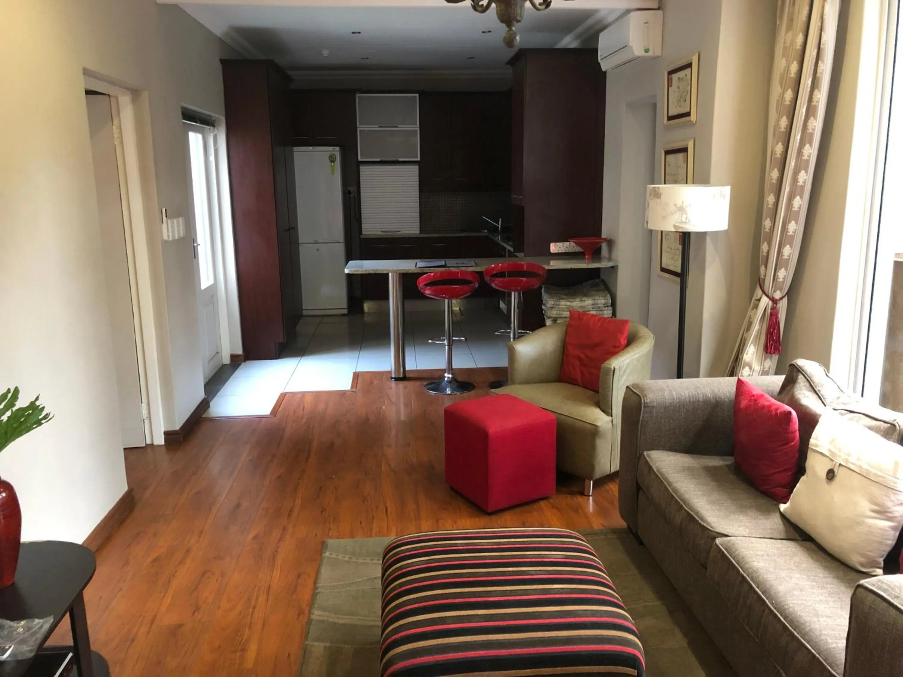 Living room in 314 on Clark Guest House