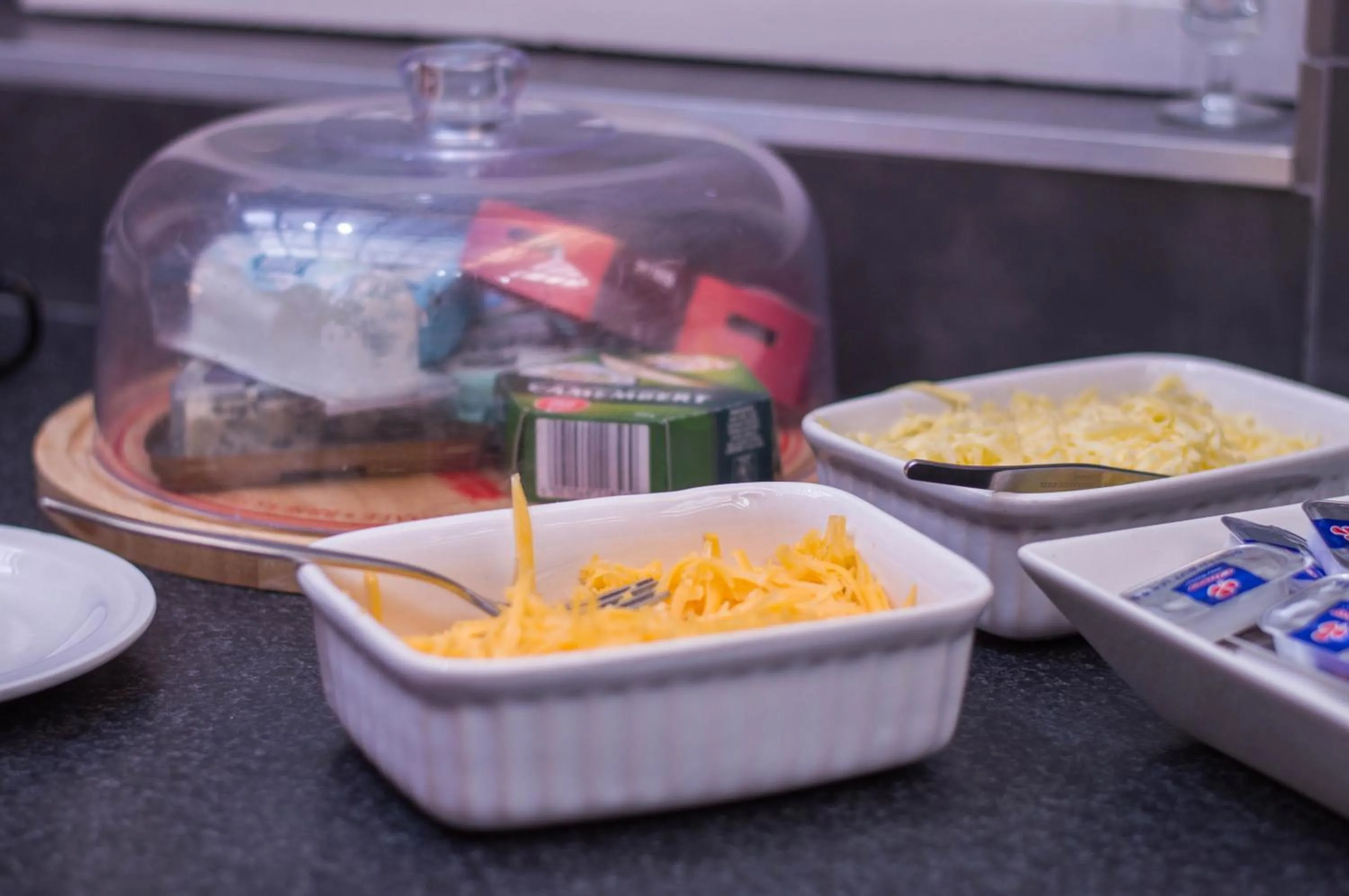 Buffet breakfast in 314 on Clark Guest House