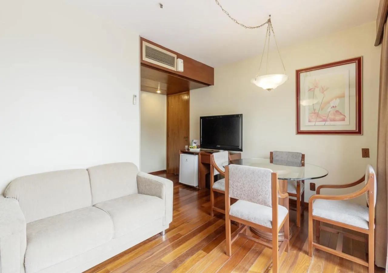 Communal lounge/ TV room in Ritter Hotéis