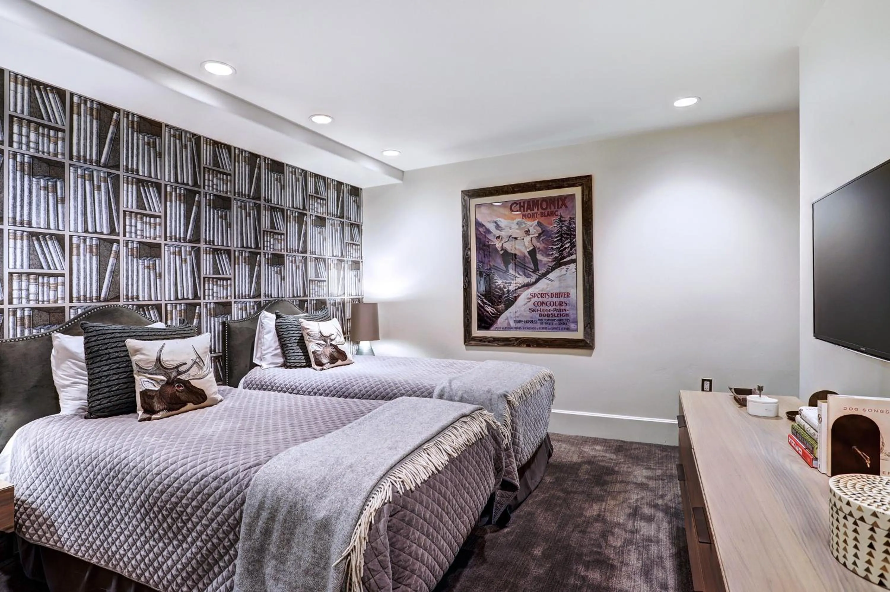 Bed in Lodge at Vail, A RockResort by Vail Resorts