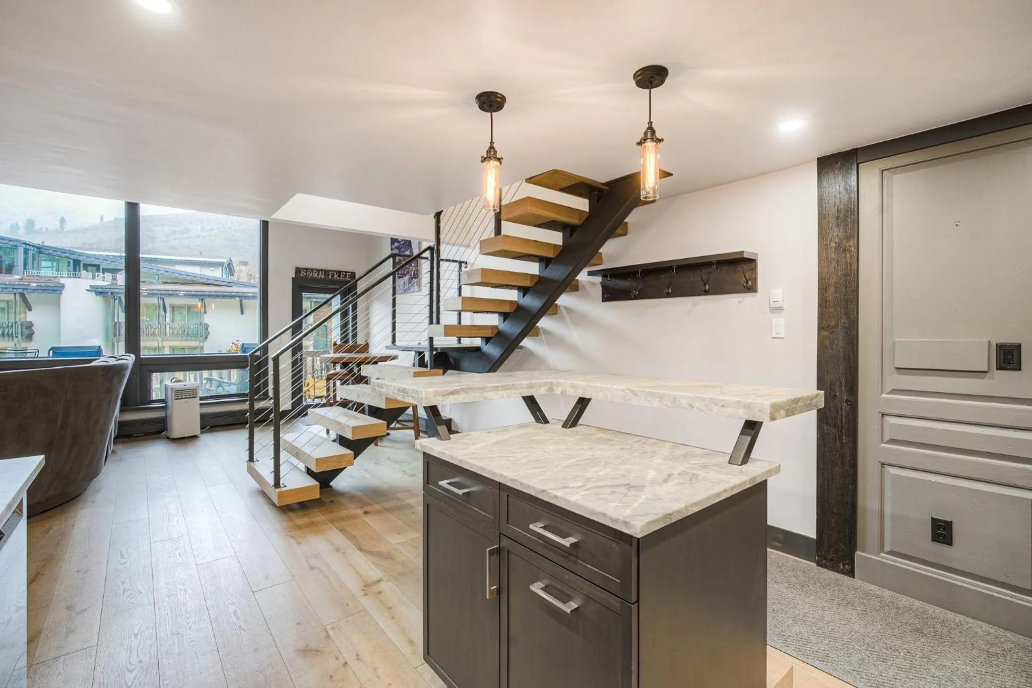 Communal kitchen in Lodge at Vail, A RockResort by Vail Resorts