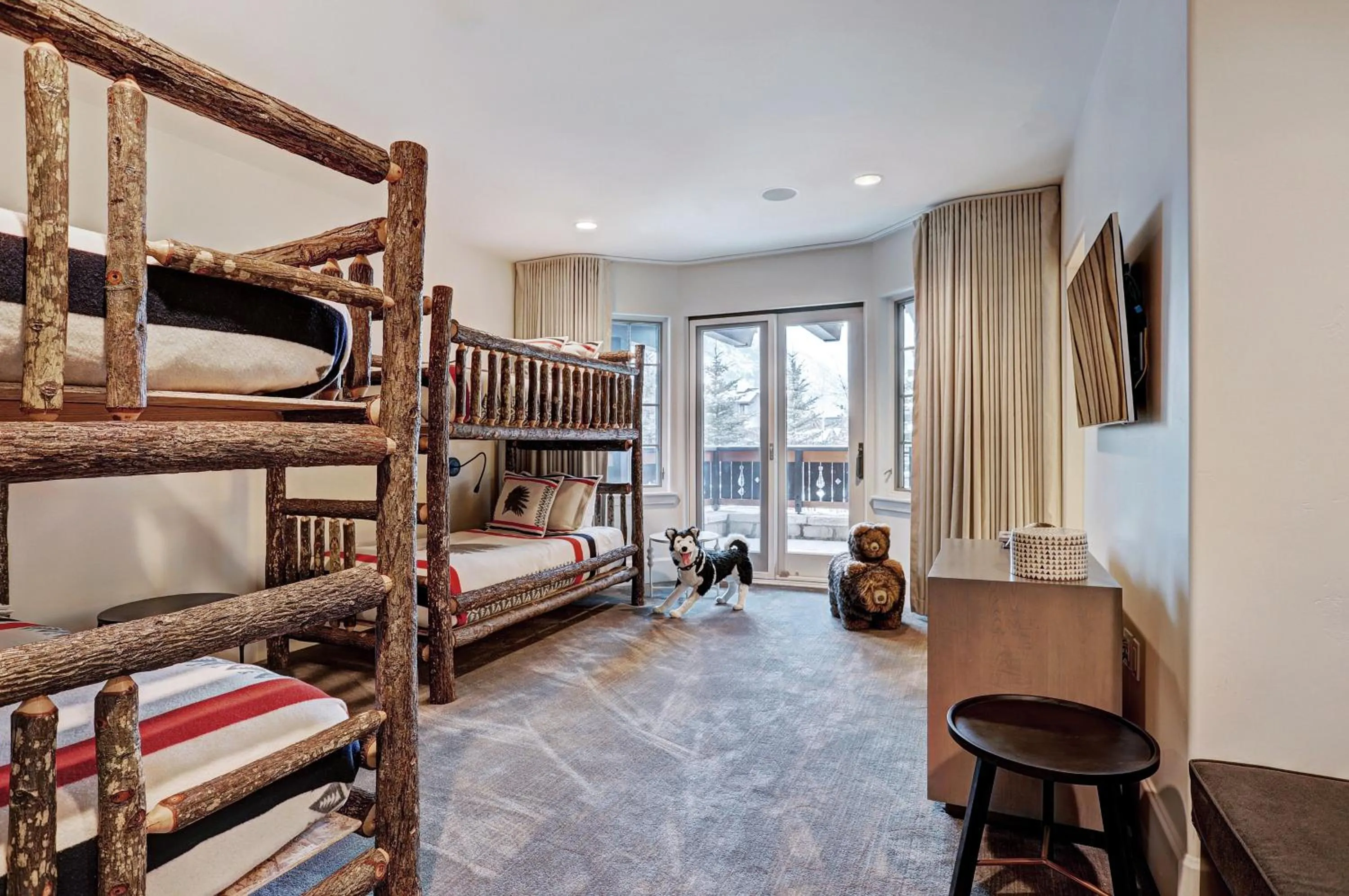 Bed in Lodge at Vail, A RockResort by Vail Resorts