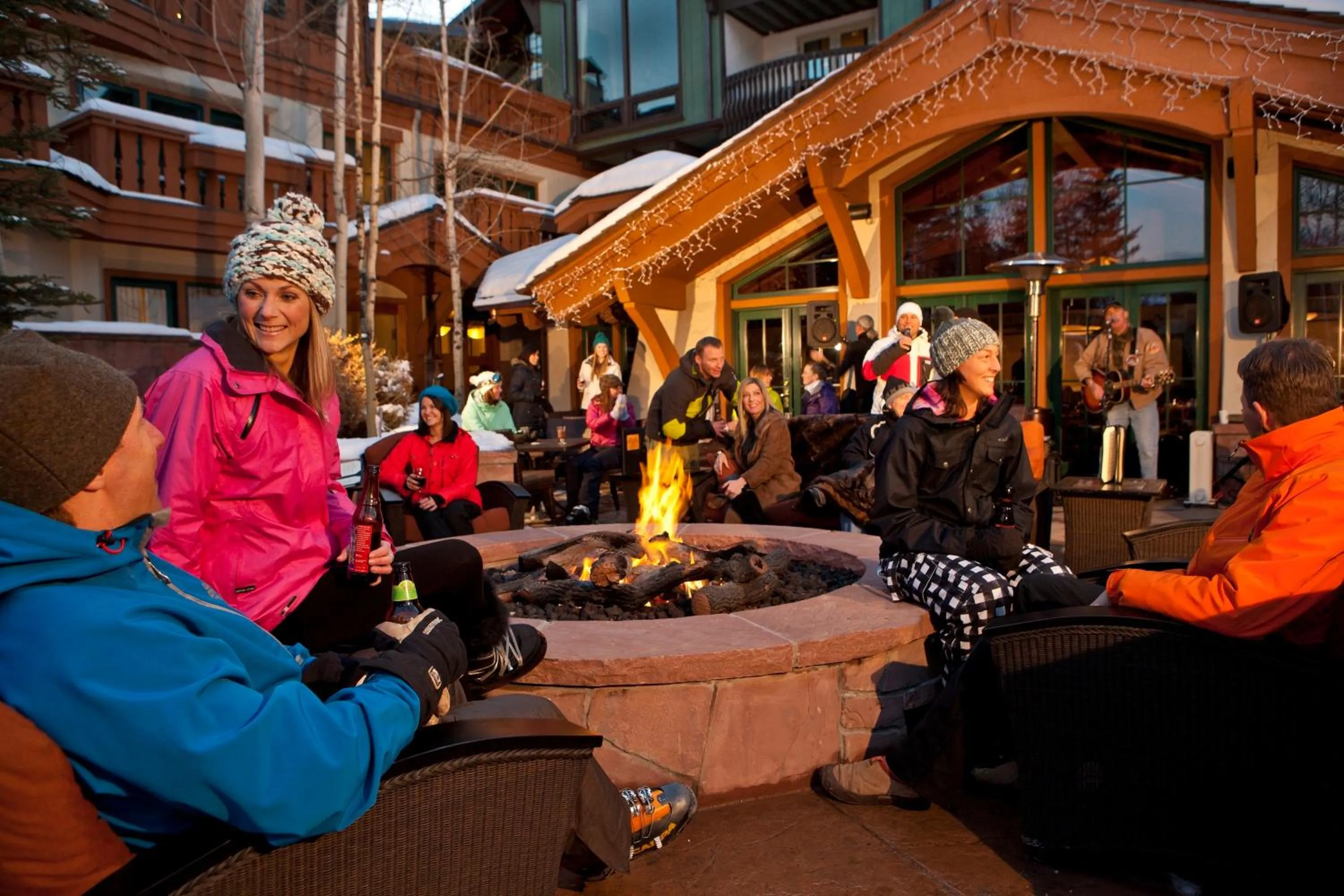 People in Lodge at Vail, A RockResort by Vail Resorts