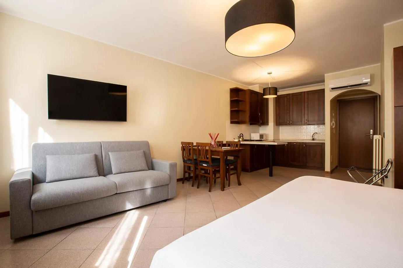 Bed in Antico Pozzo Apartment