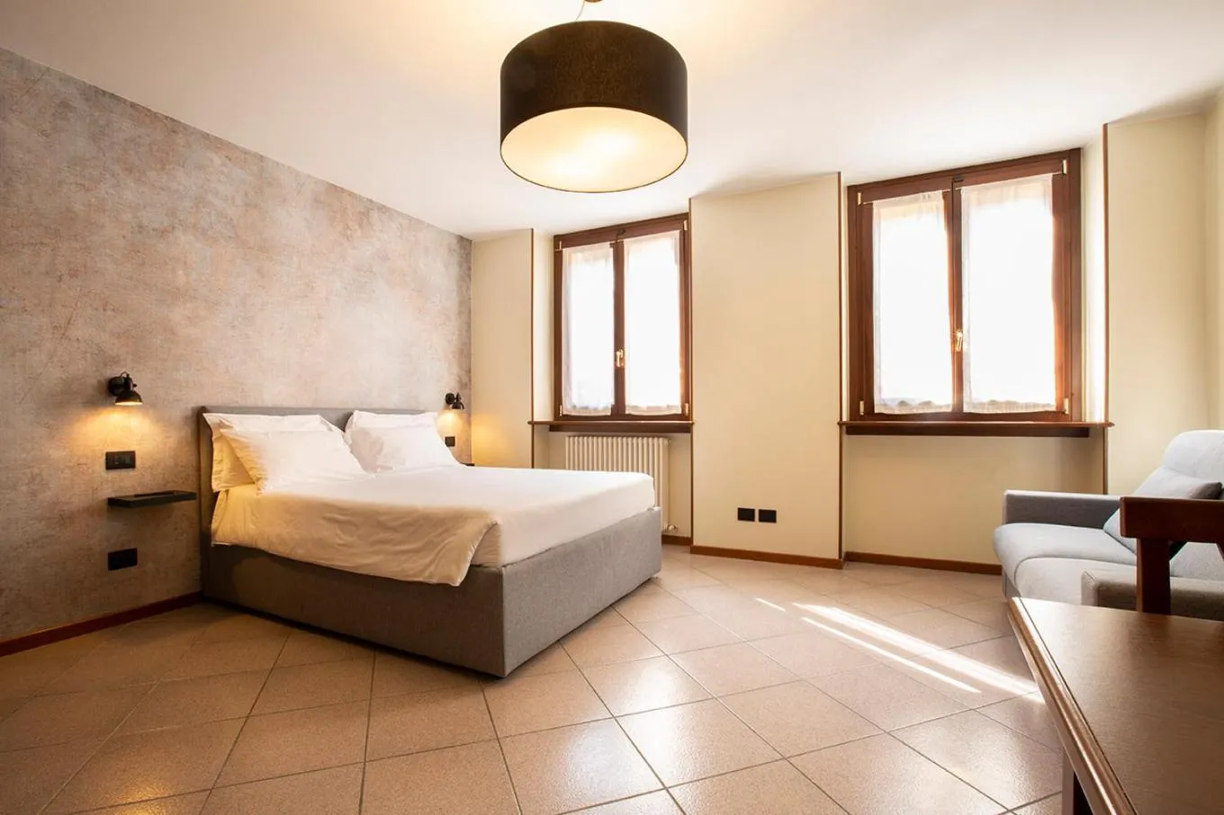 Bed in Antico Pozzo Apartment