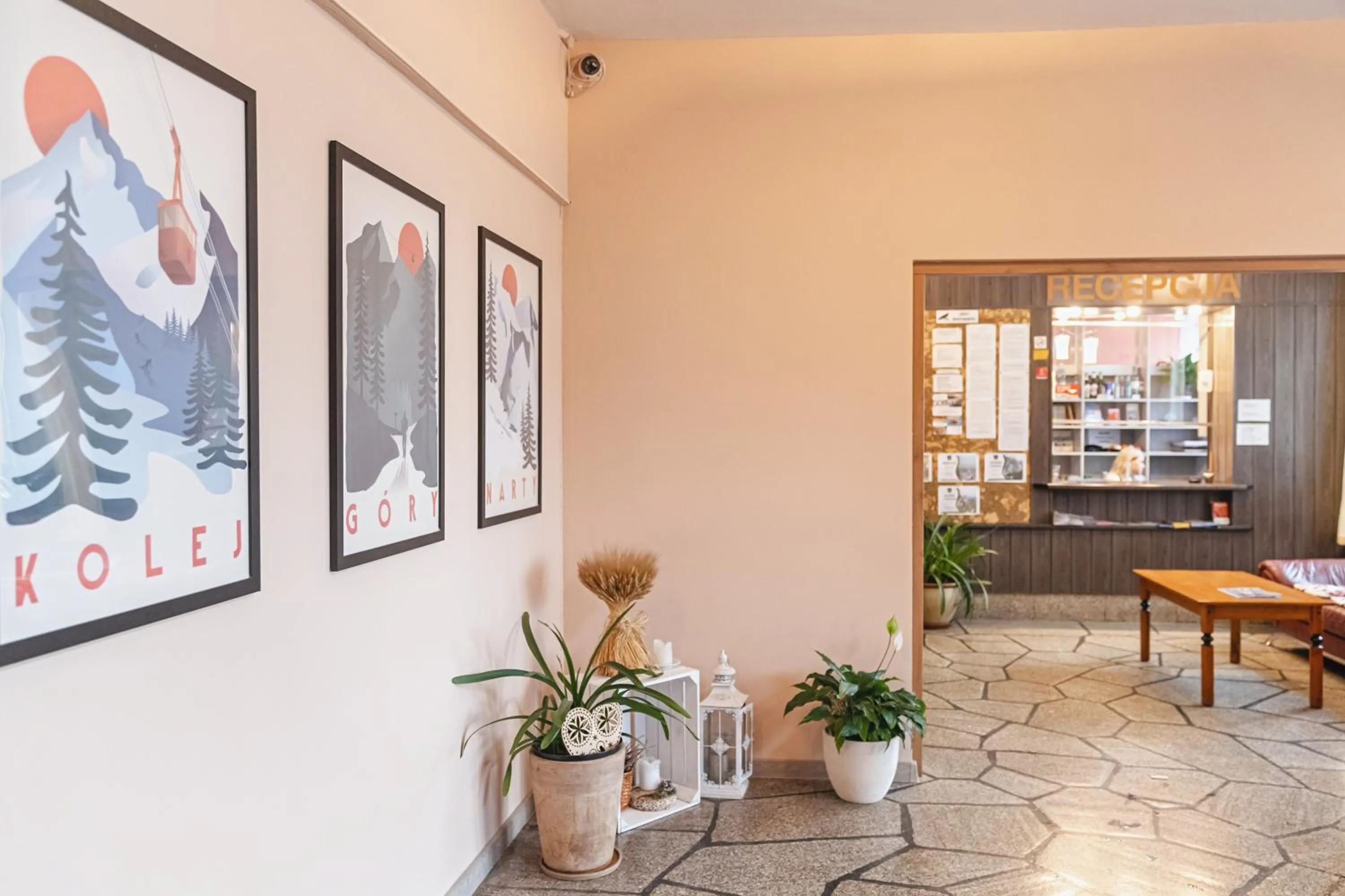 Lobby or reception in Wanta