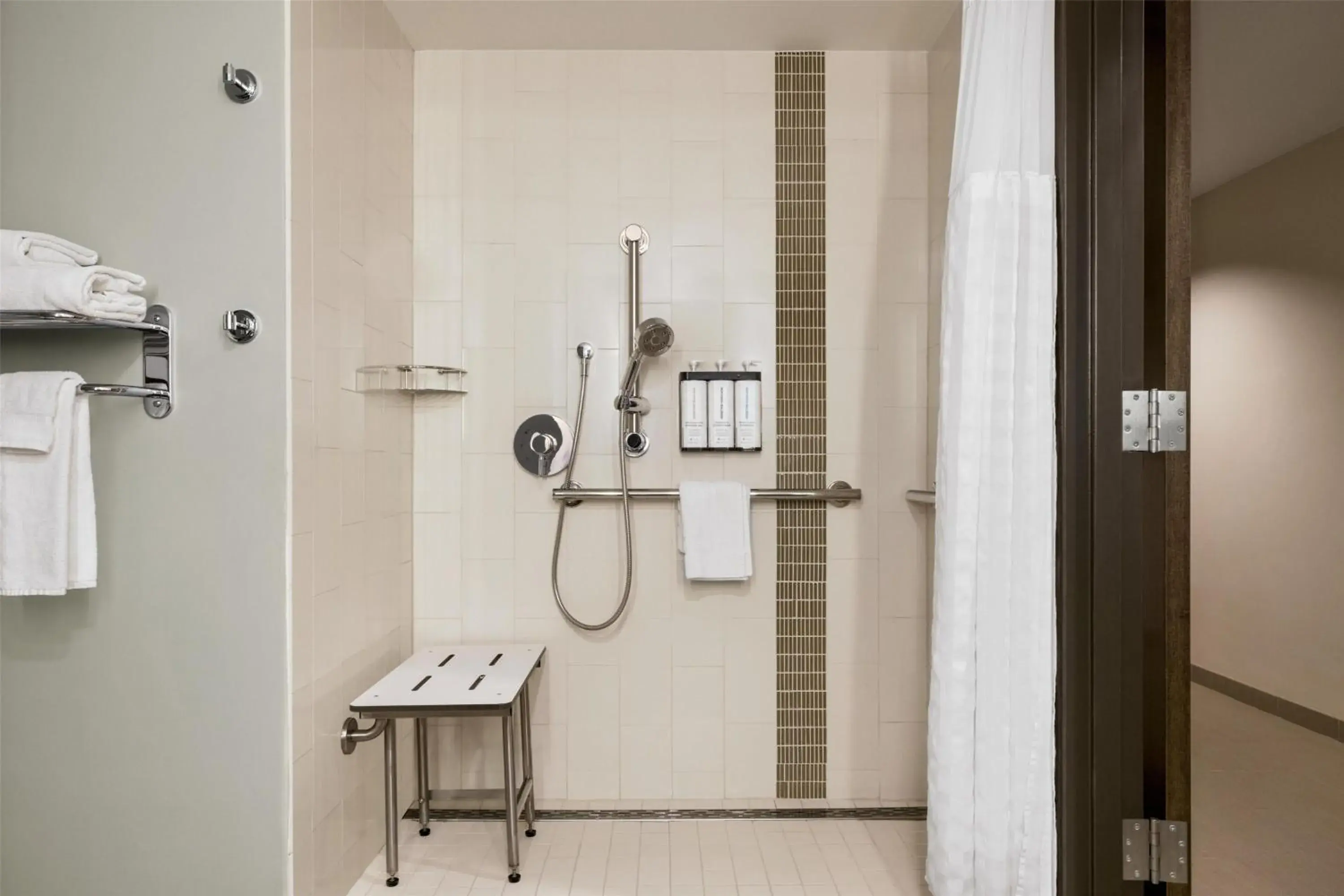 Queen Suite with Two Queen Beds, Sofa Bed and Roll-In Shower - Disability Access in Hyatt Place Keystone - Dillon Queen Suite with Two Queen Beds, Sofa Bed and Roll-In Shower - Disability Access in Hyatt Place Keystone - Dillon