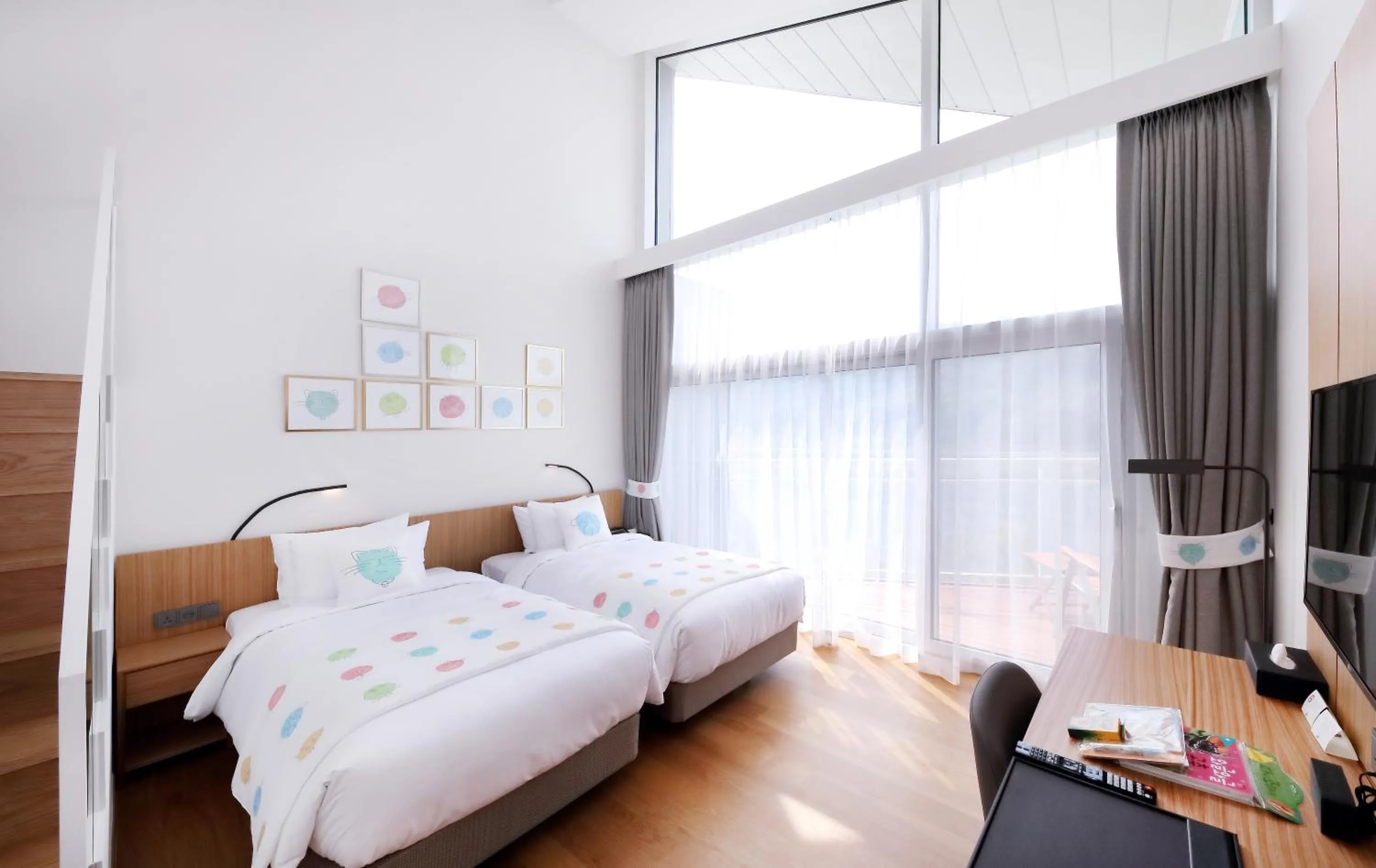 Bed in Midas Hotel & Resort