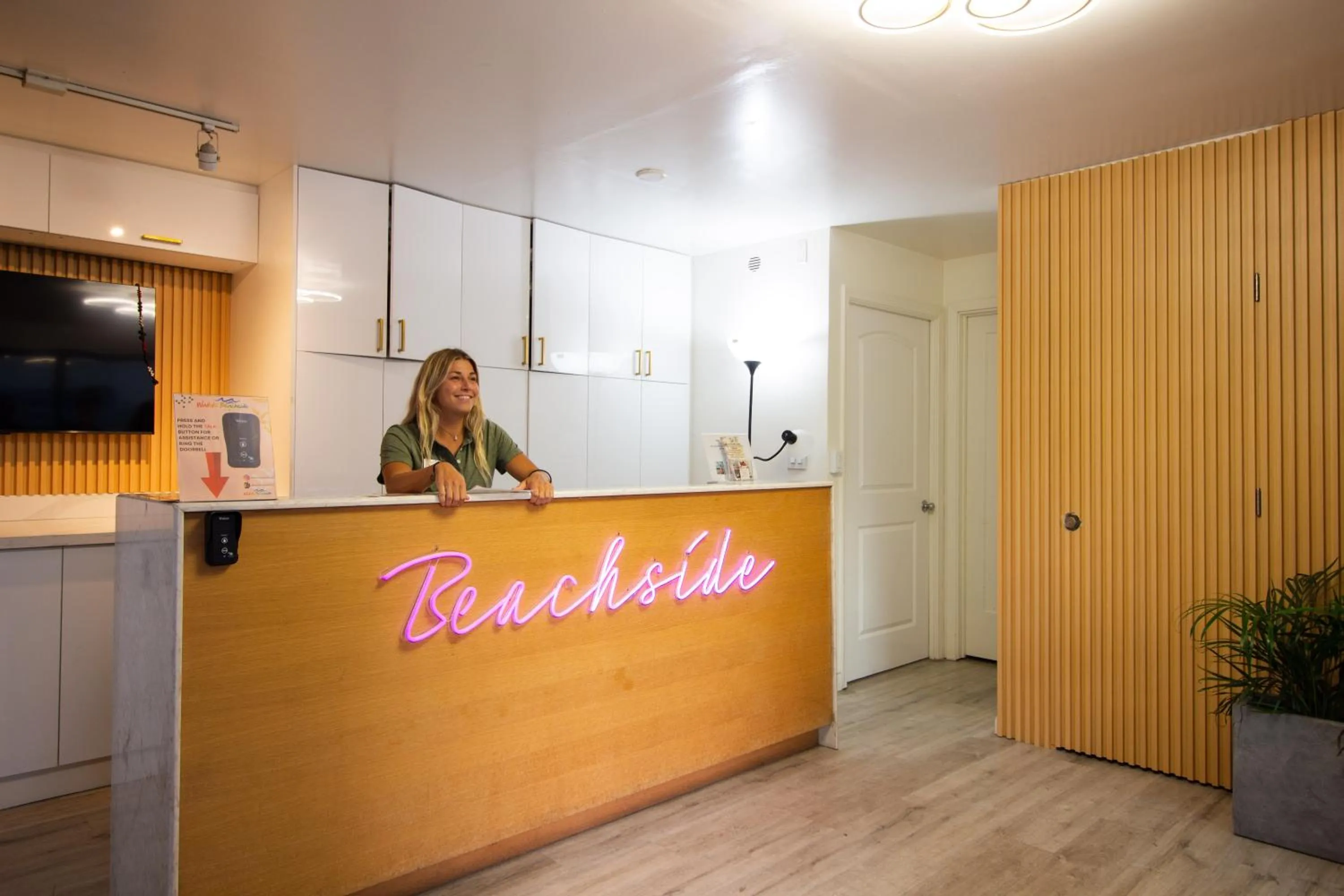 Property logo or sign in Waikiki Beachside Hostel