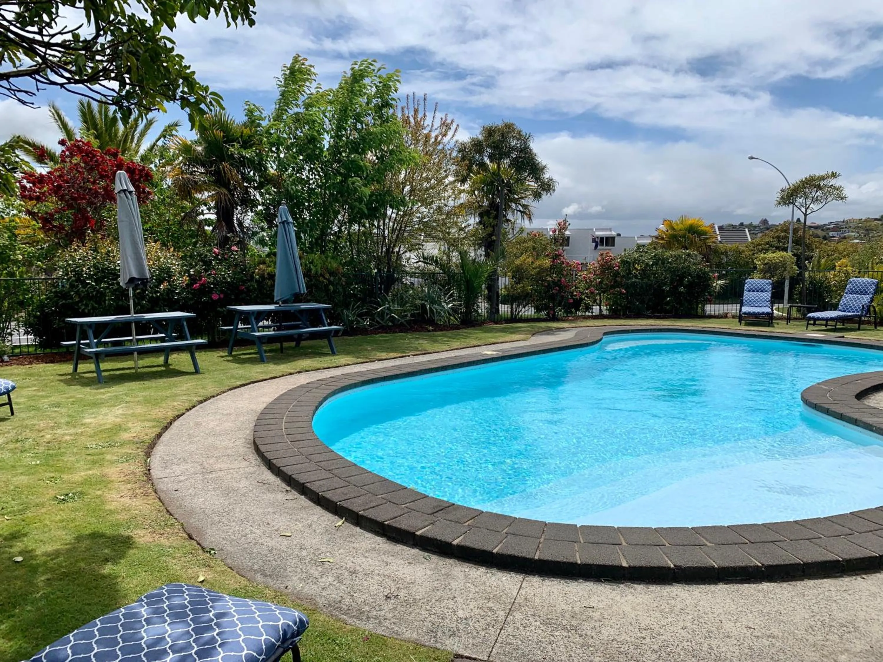Swimming pool in Lakeland Resort Taupo