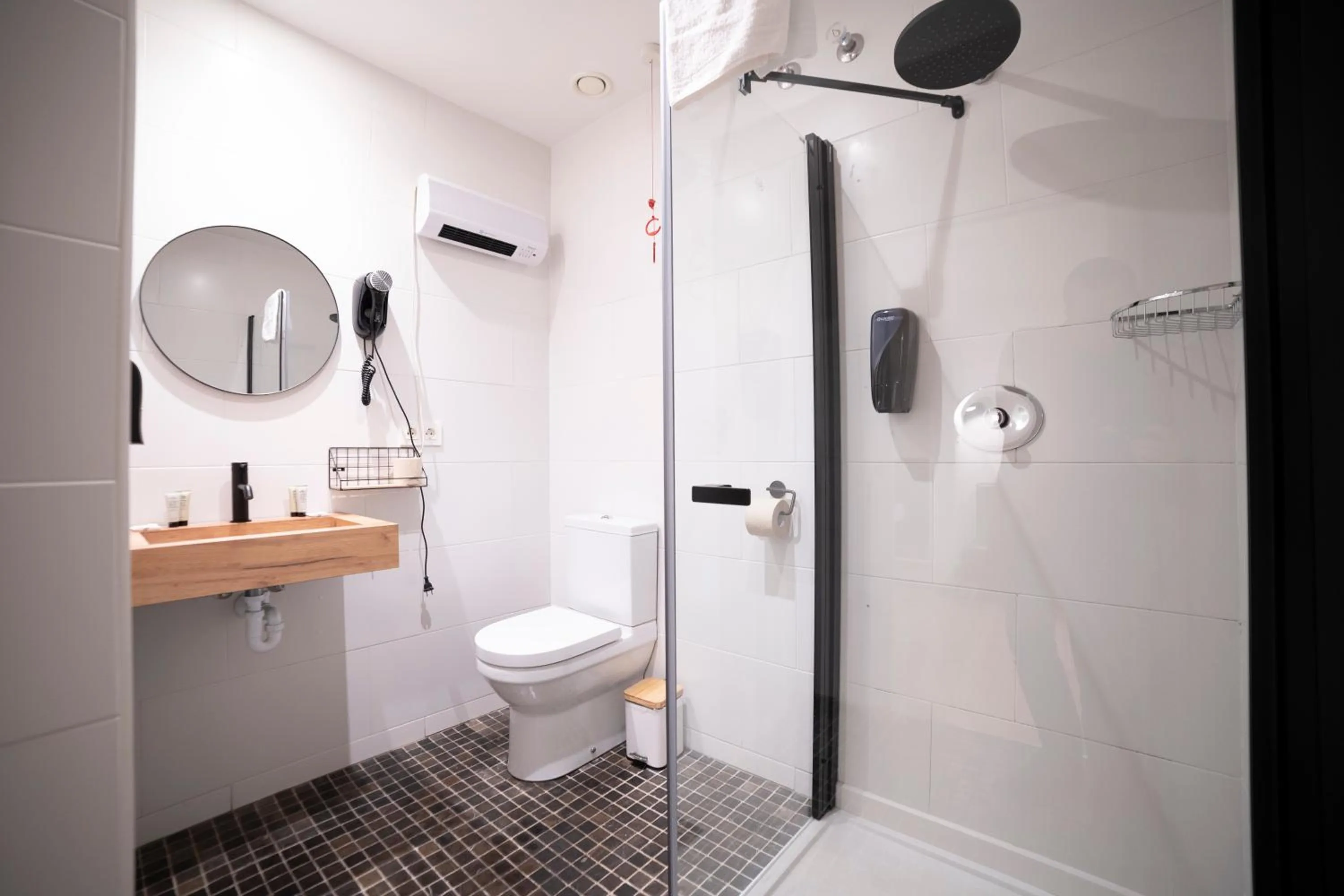 Shower in Koba Hostel