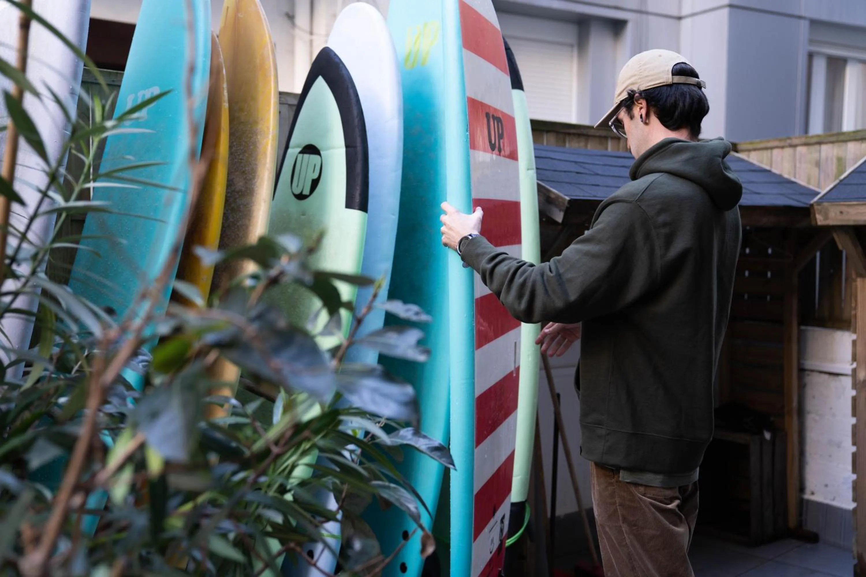 Balcony/Terrace in Koba Hostel