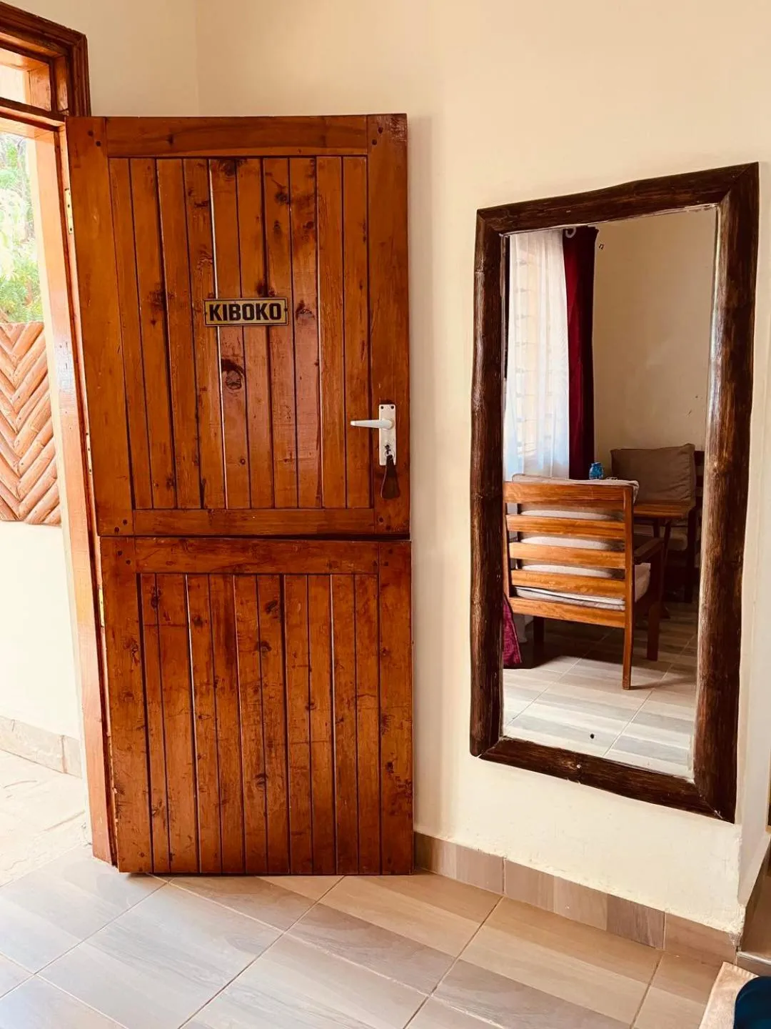 wardrobe in Lake Jipe Eco Lodge