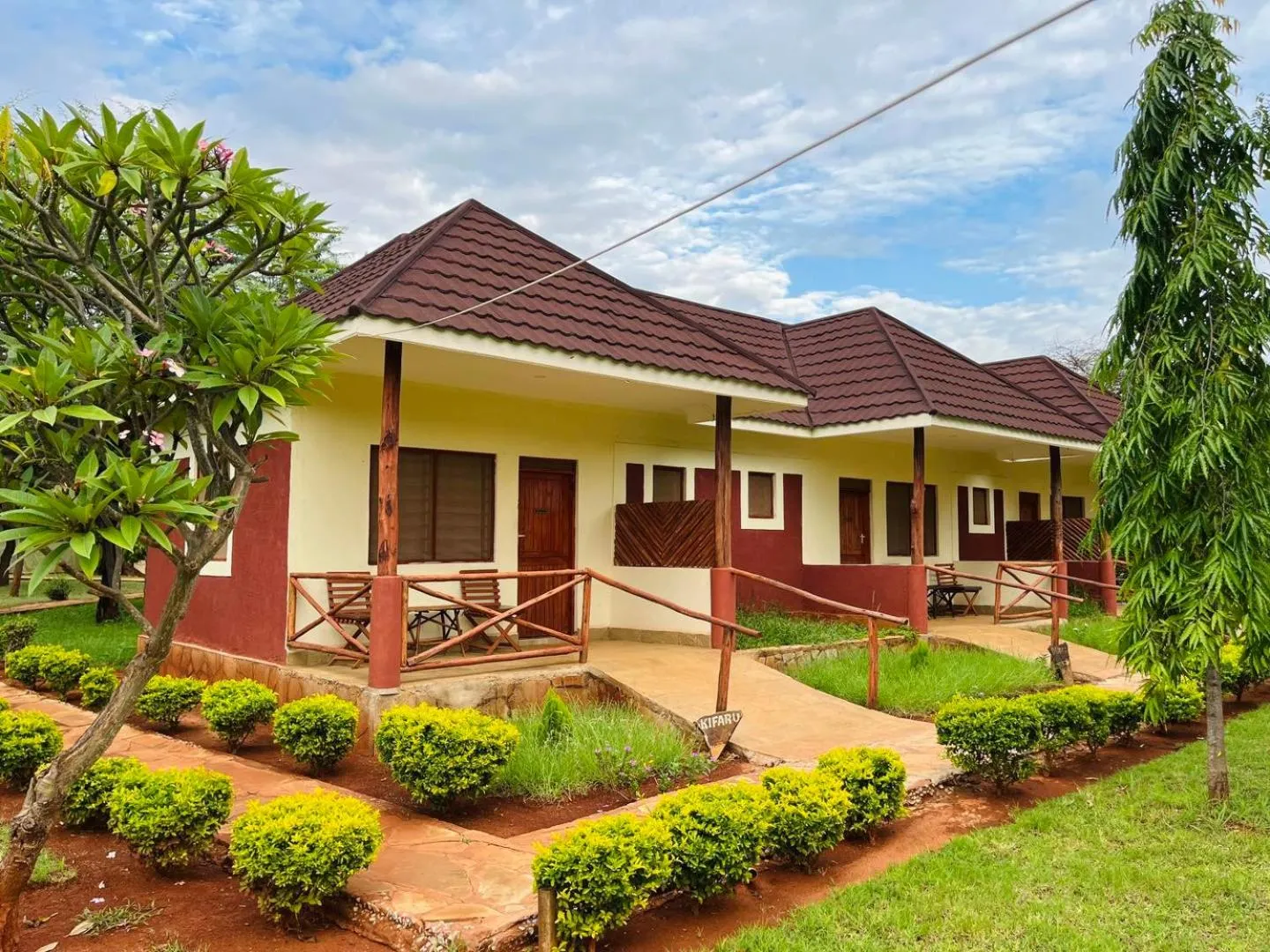 Property building in Lake Jipe Eco Lodge