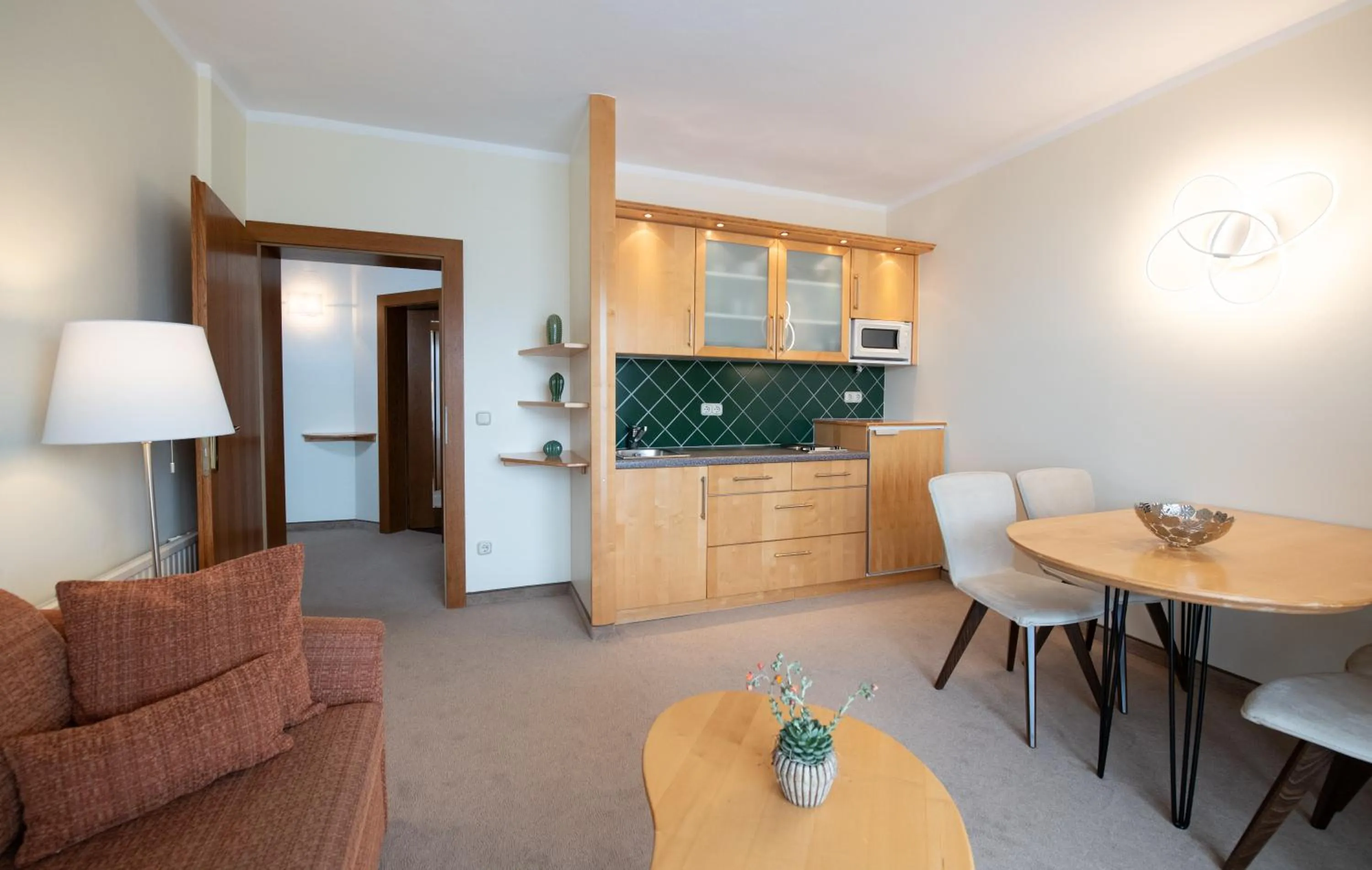 Kitchen or kitchenette in Die WUNDER s Ferienpension