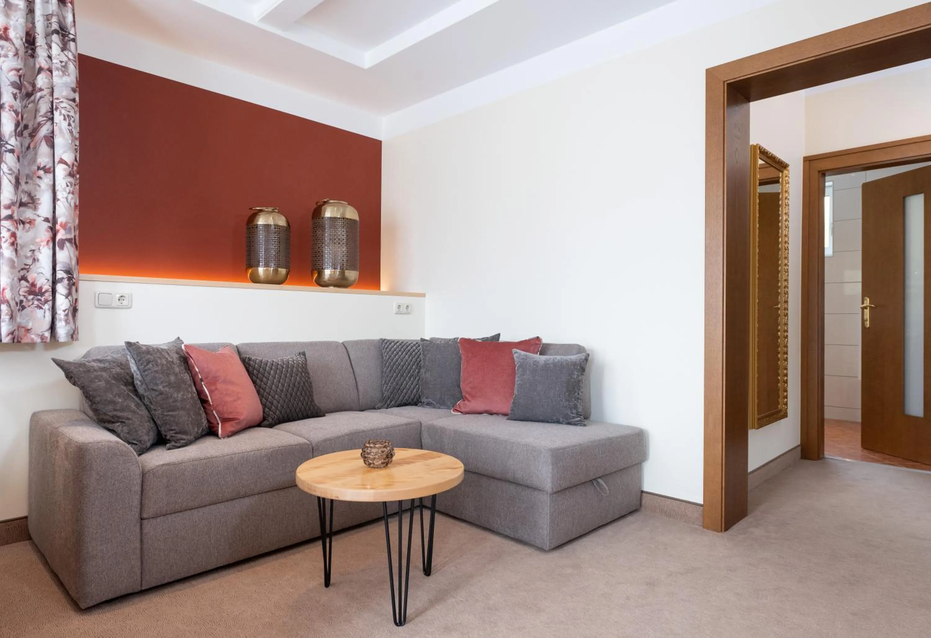 Living room in Die WUNDER s Ferienpension