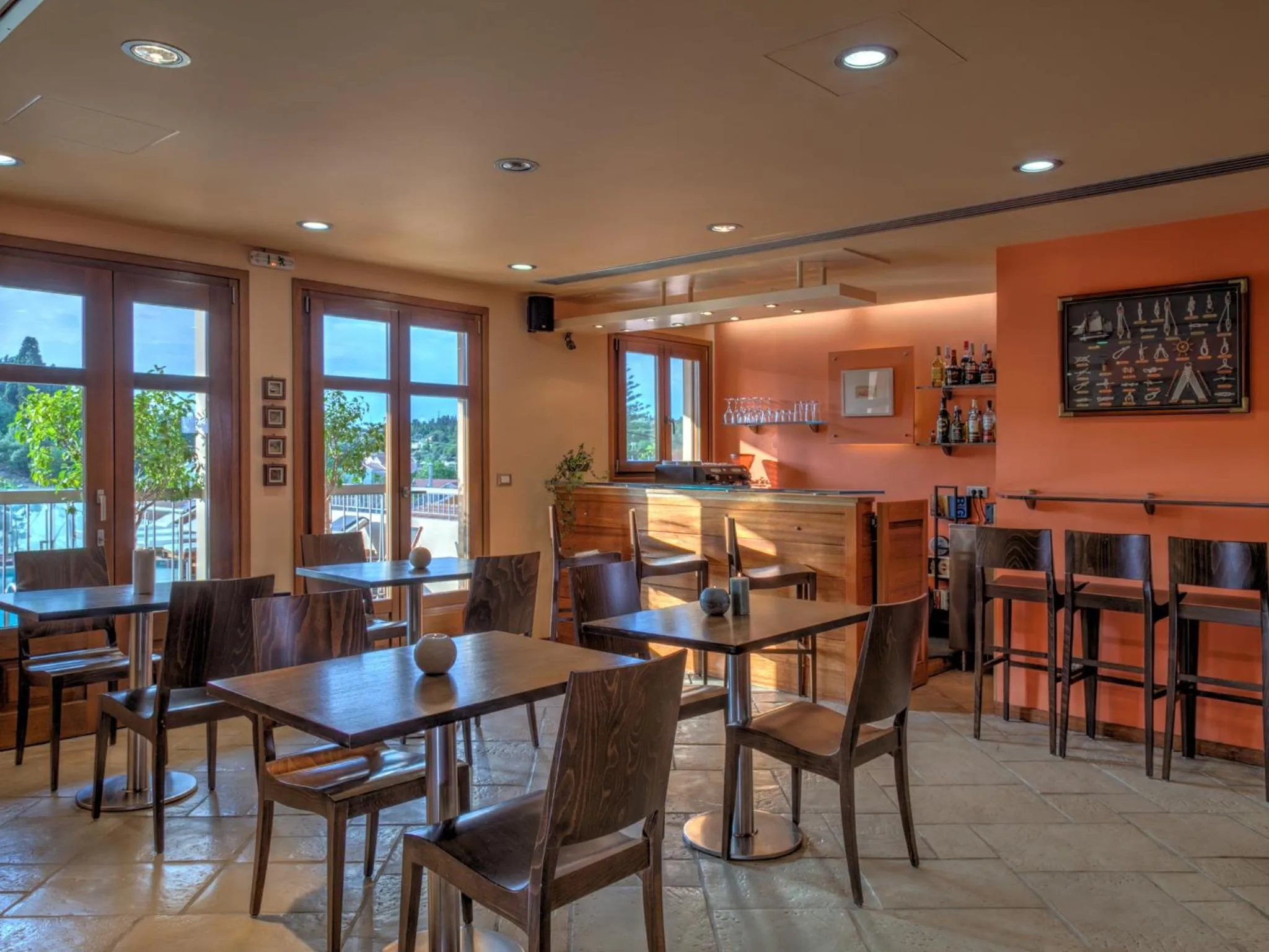 Lobby or reception in Fiscardo Bay Hotel
