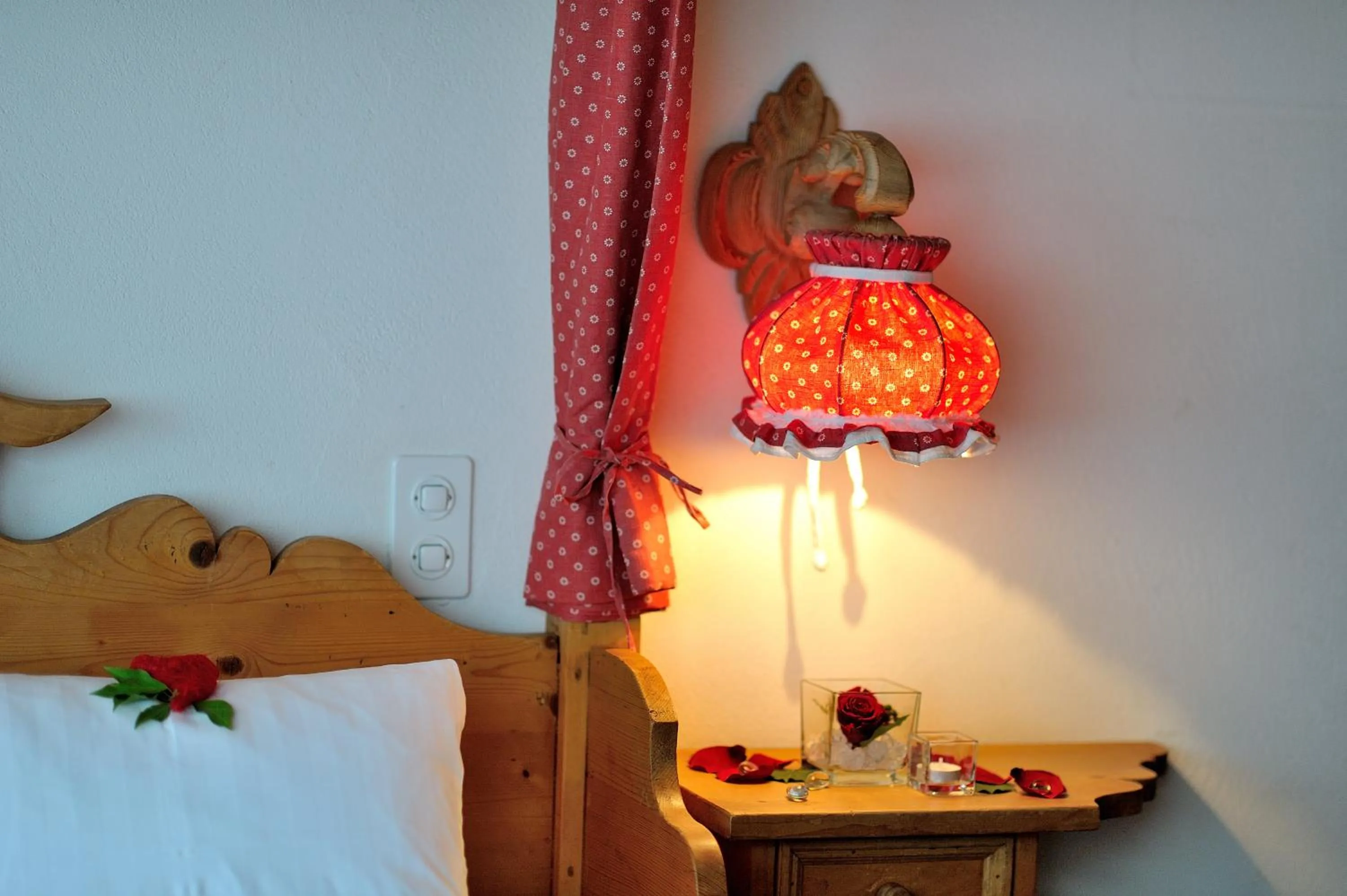 Bedroom, Bed in Hotel Sommerau