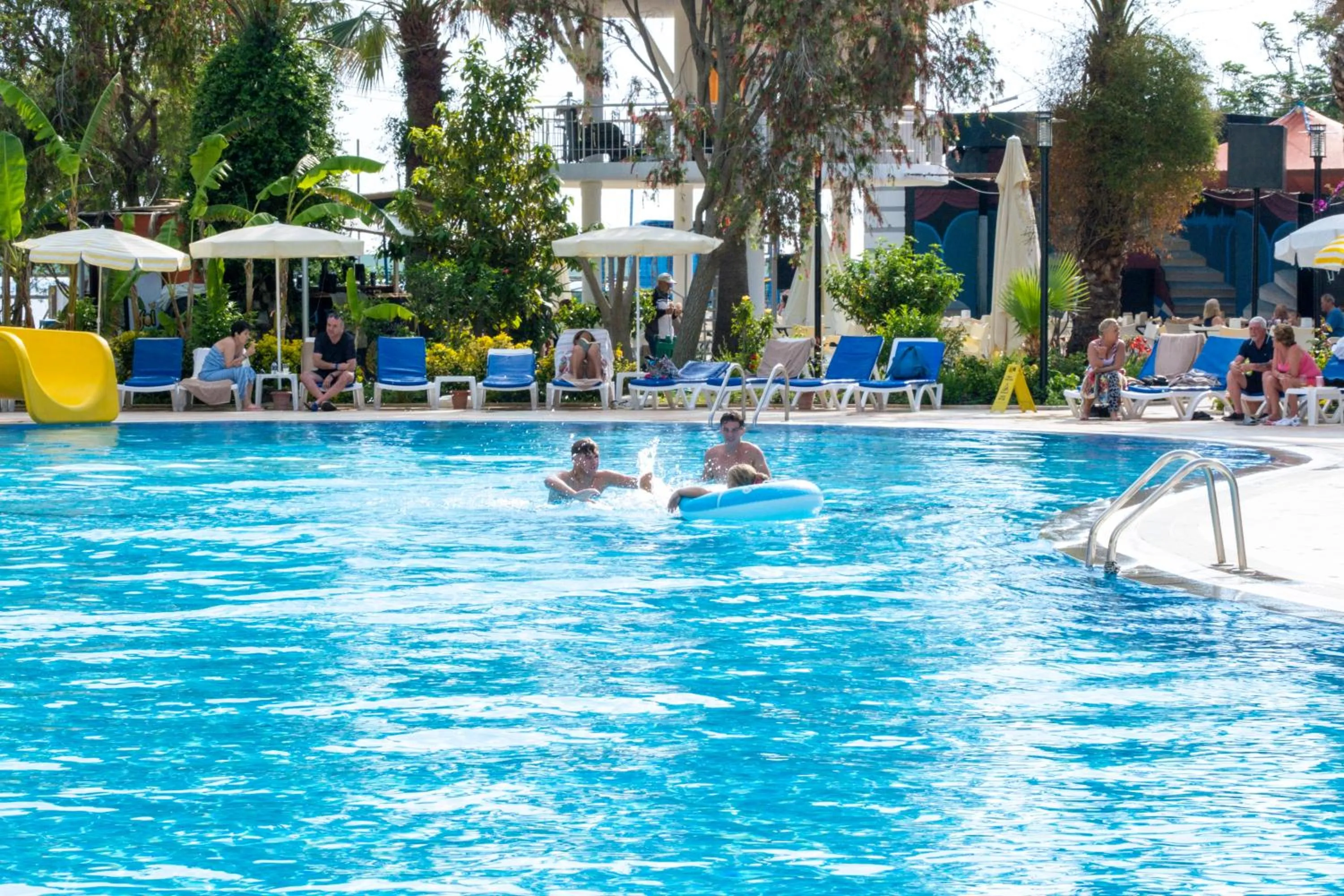 Patio in Stella Beach Hotel Ultra All Inclusive