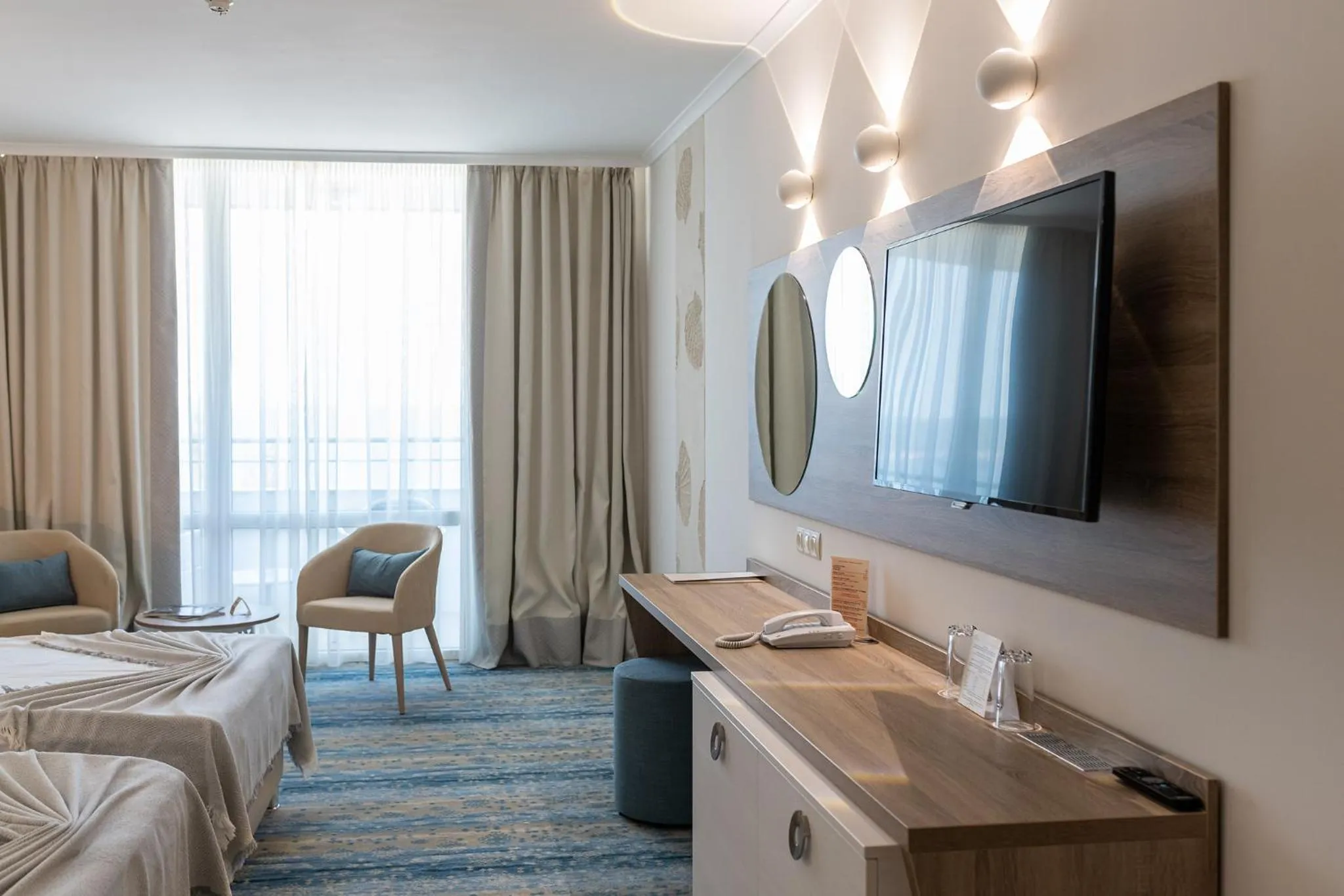 Bed in Hotel Neptun Beach