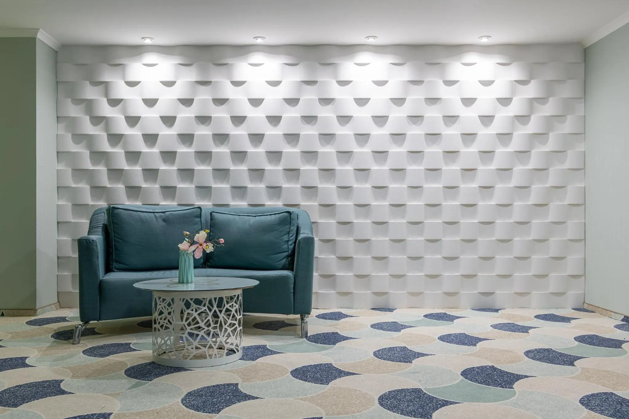Seating area in Hotel Neptun Beach