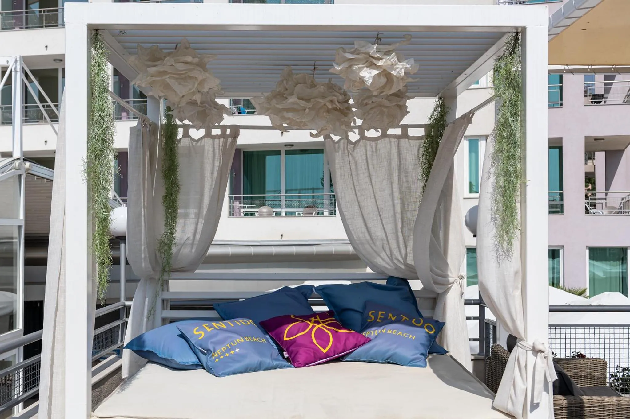 Bed in Hotel Neptun Beach