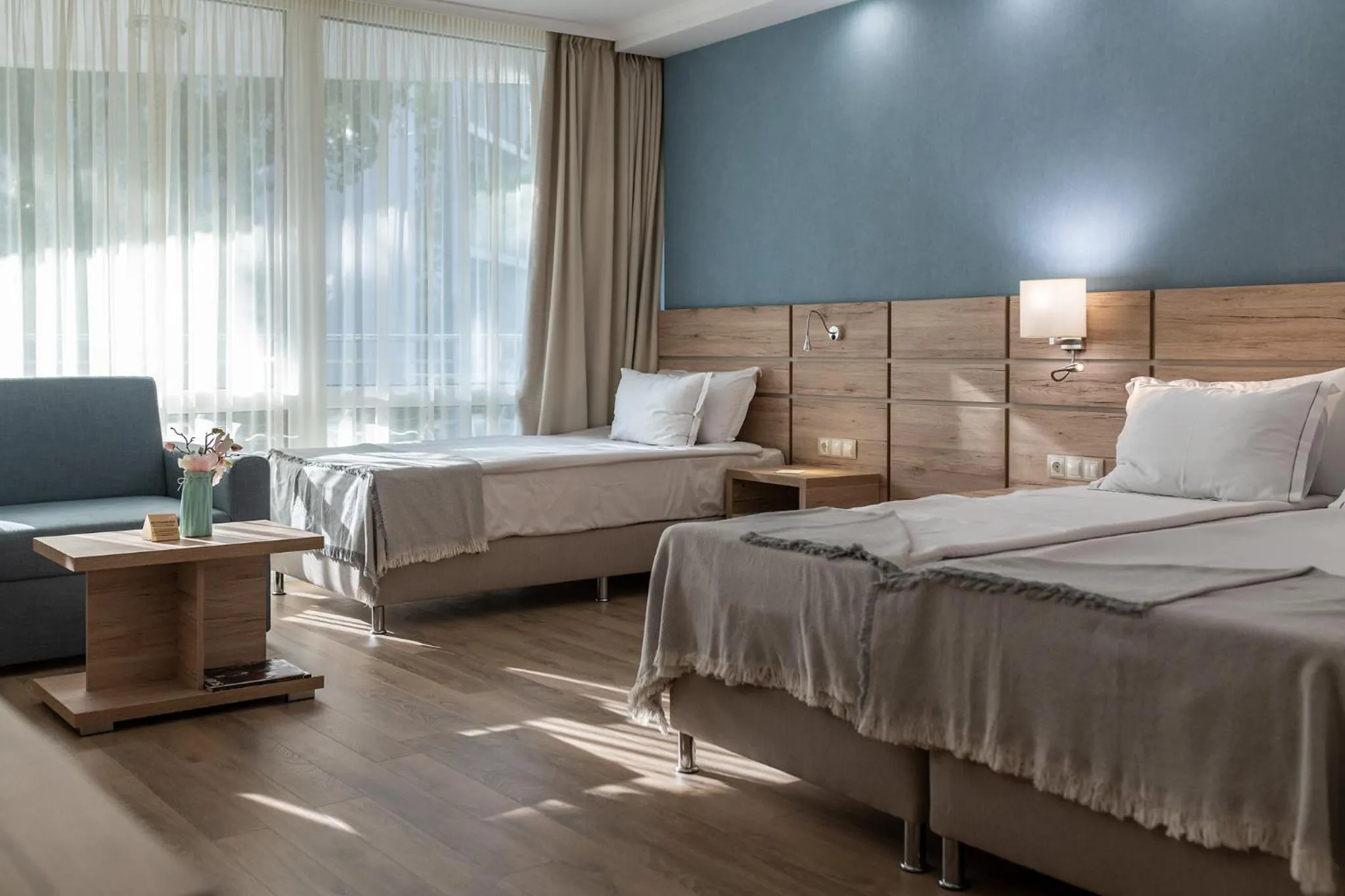 Bed in Hotel Neptun Beach