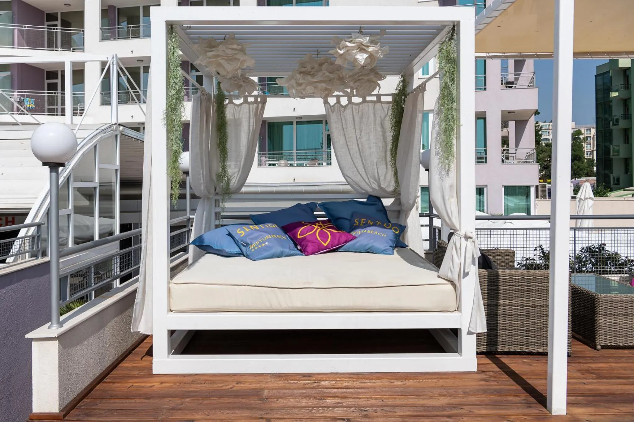 Bed in Hotel Neptun Beach