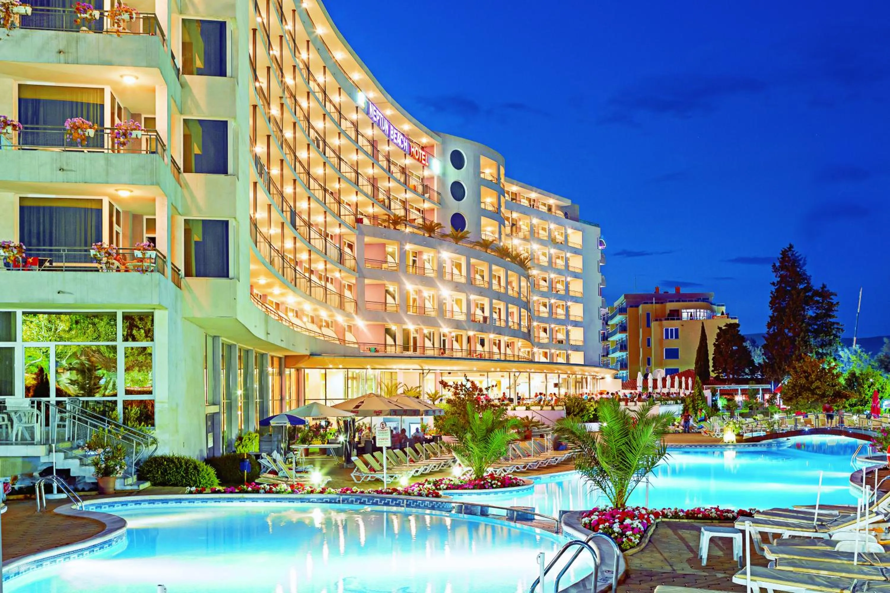 Property building in Hotel Neptun Beach