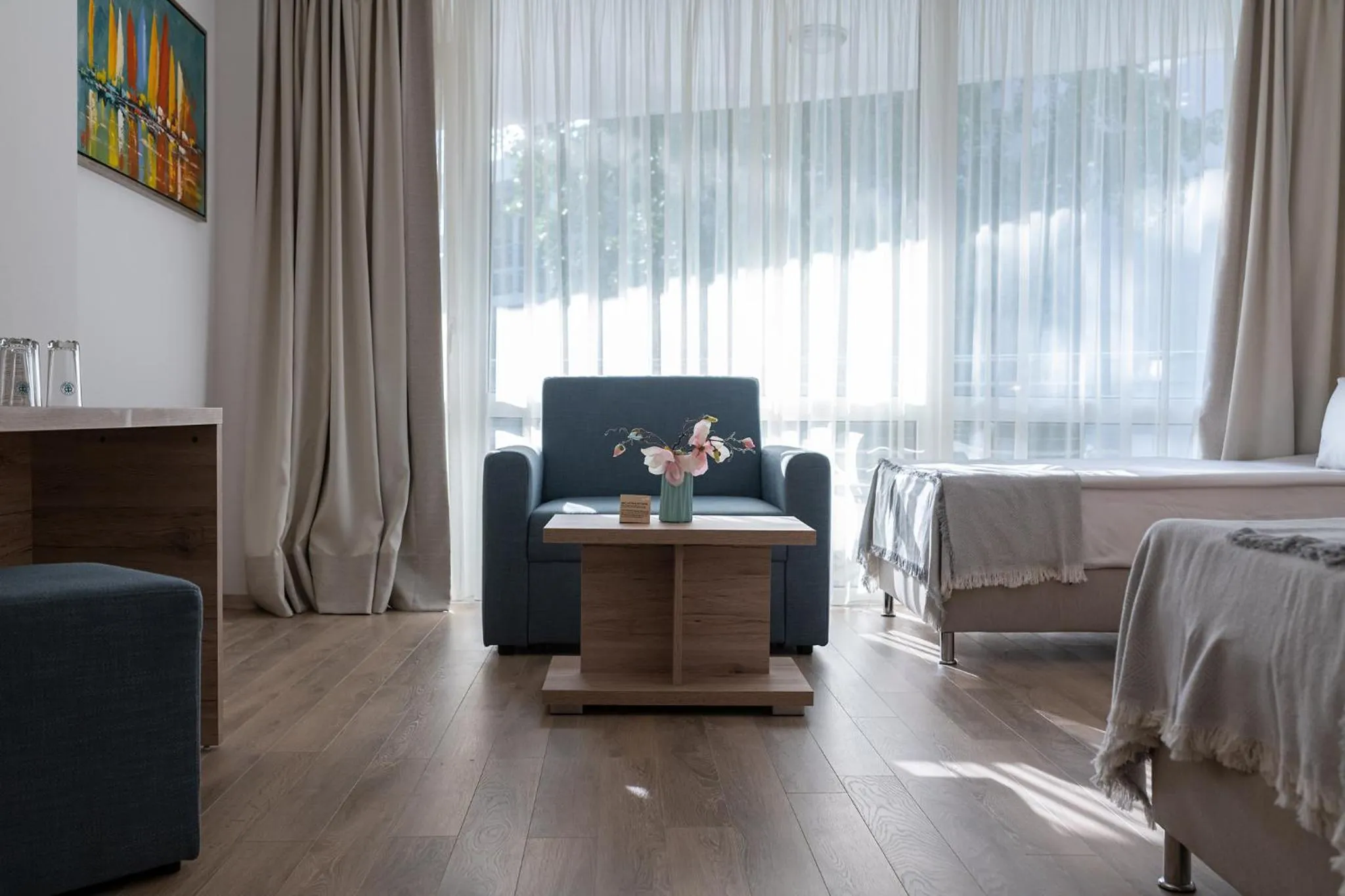 Bed in Hotel Neptun Beach