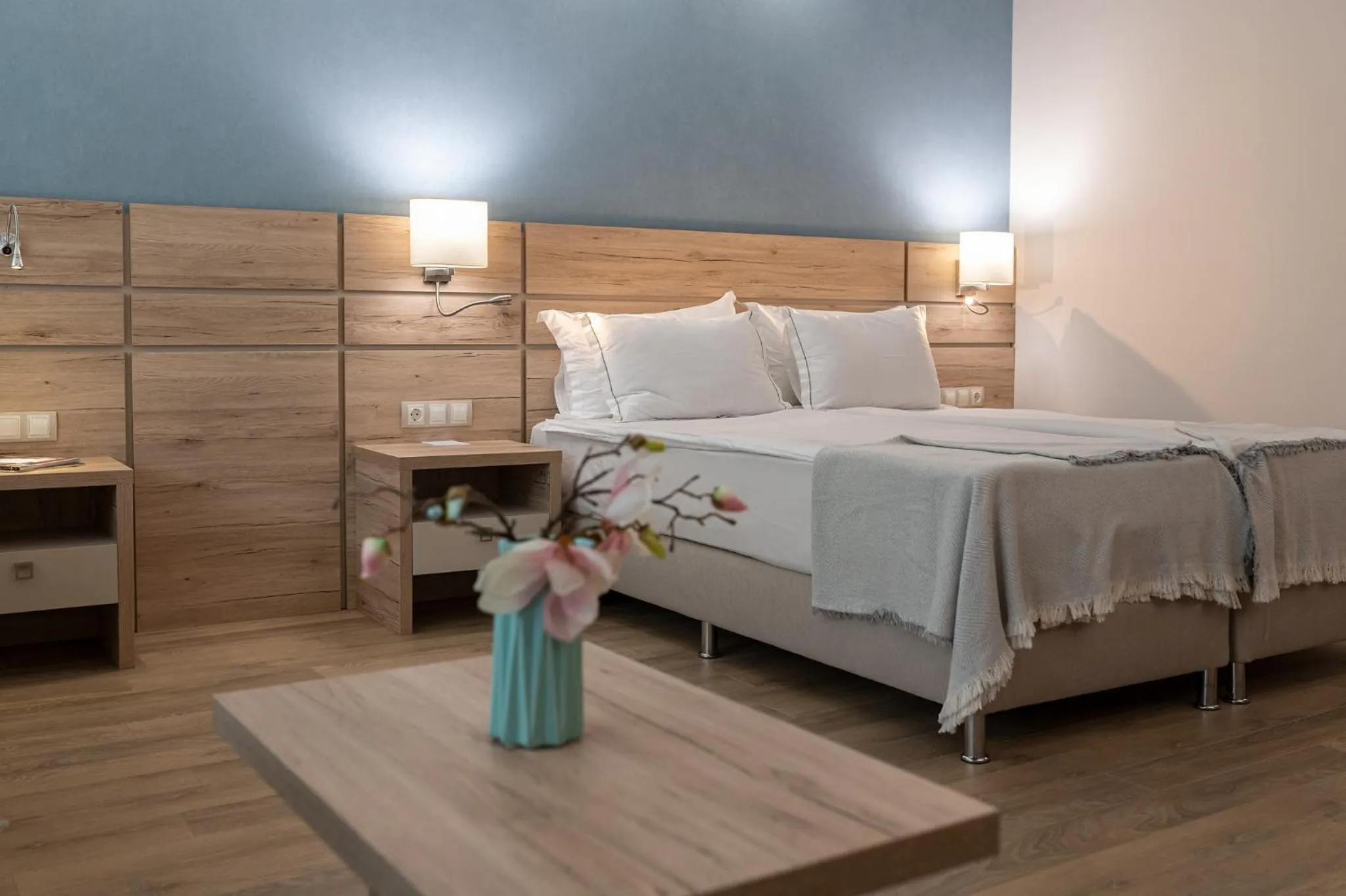 Bed in Hotel Neptun Beach