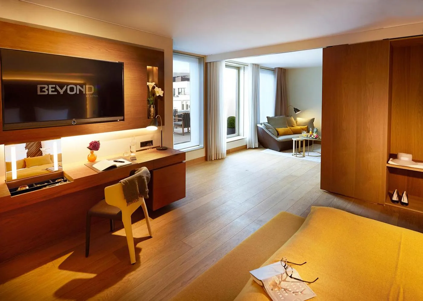 Decorative detail, Bed in BEYOND by Geisel