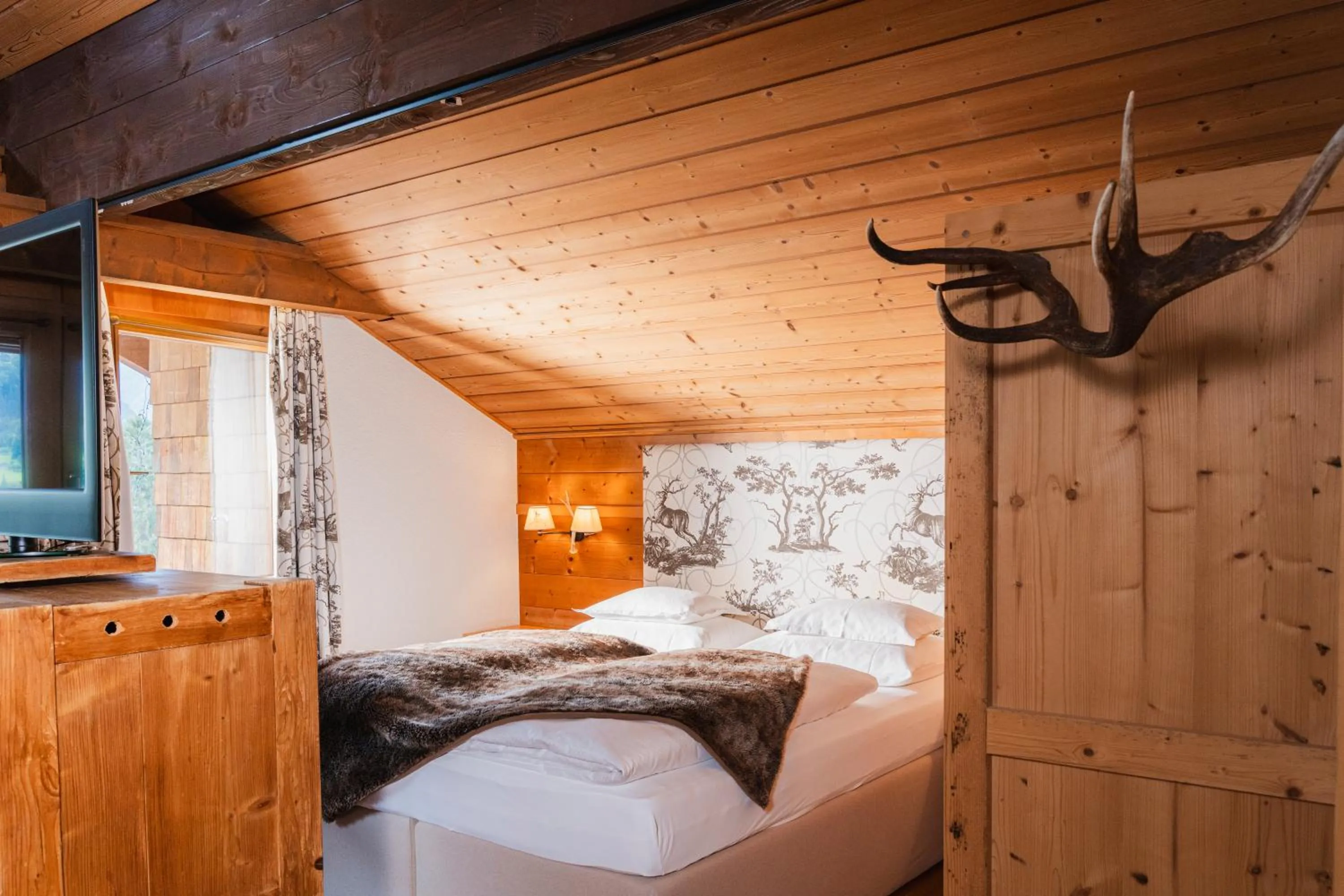 Bed in Aktiv & Spa Hotel Alpenrose