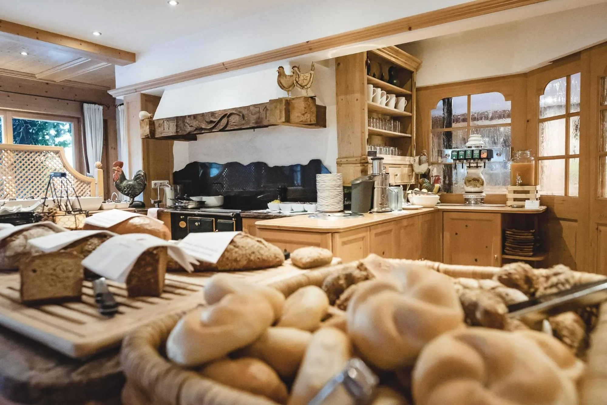 Buffet breakfast in Aktiv & Spa Hotel Alpenrose