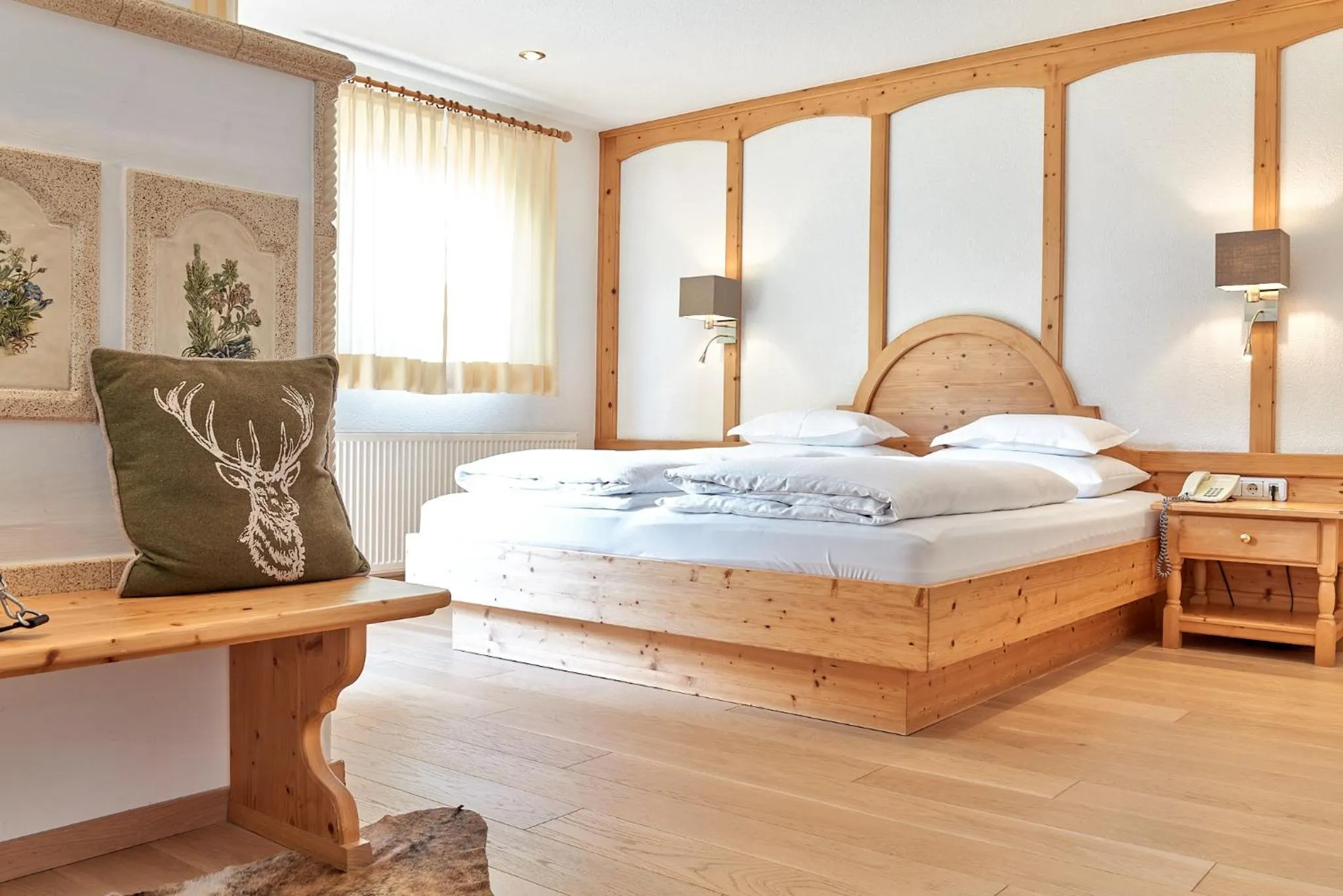 Bed in Aktiv & Spa Hotel Alpenrose