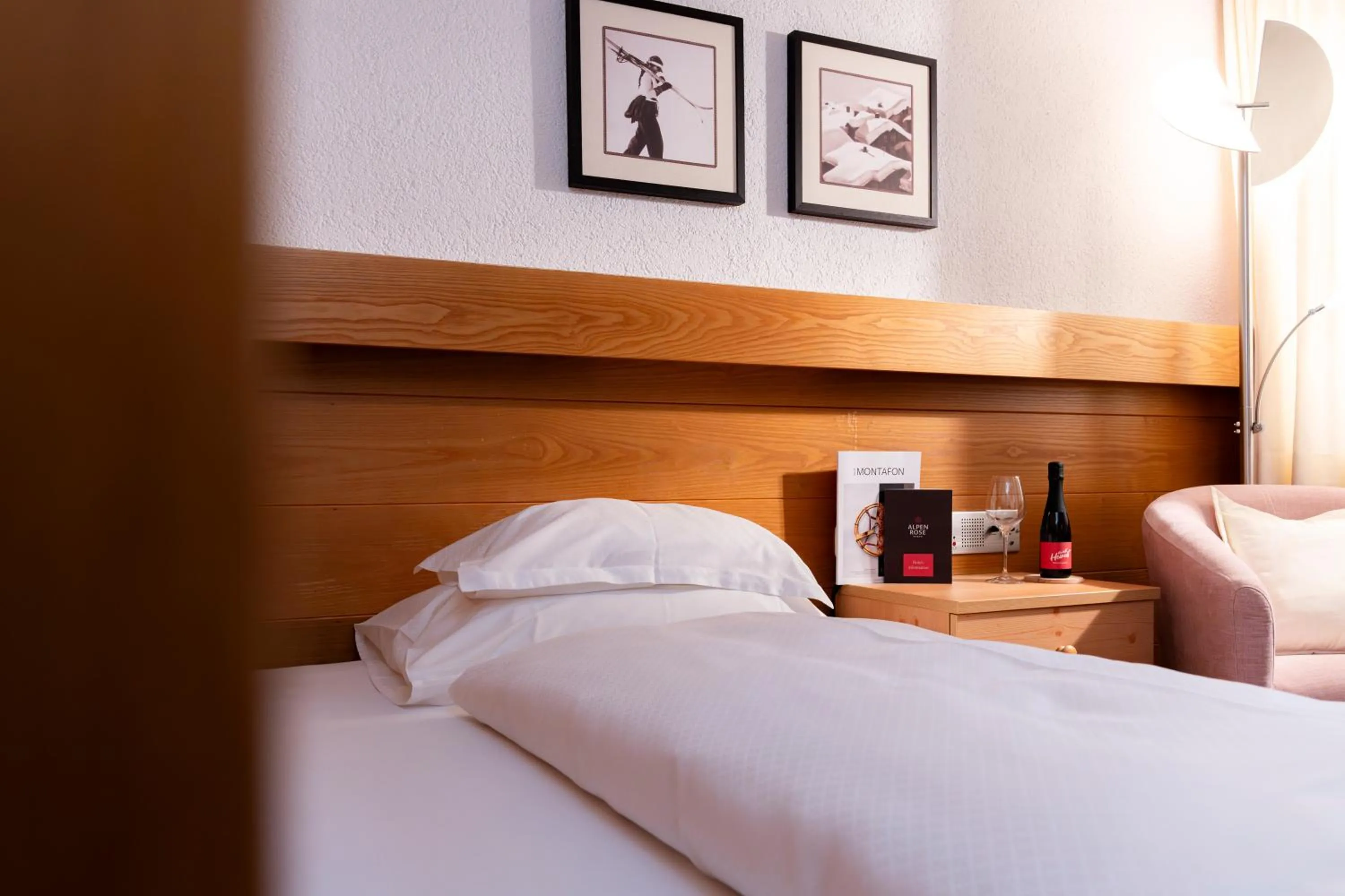 Bed in Aktiv & Spa Hotel Alpenrose