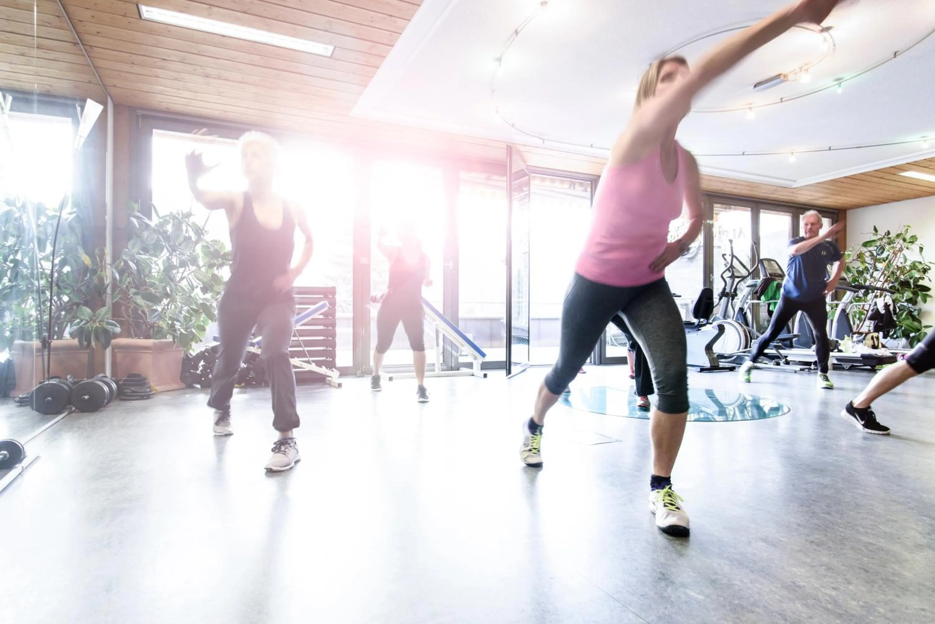 Fitness centre/facilities in Aktiv & Spa Hotel Alpenrose