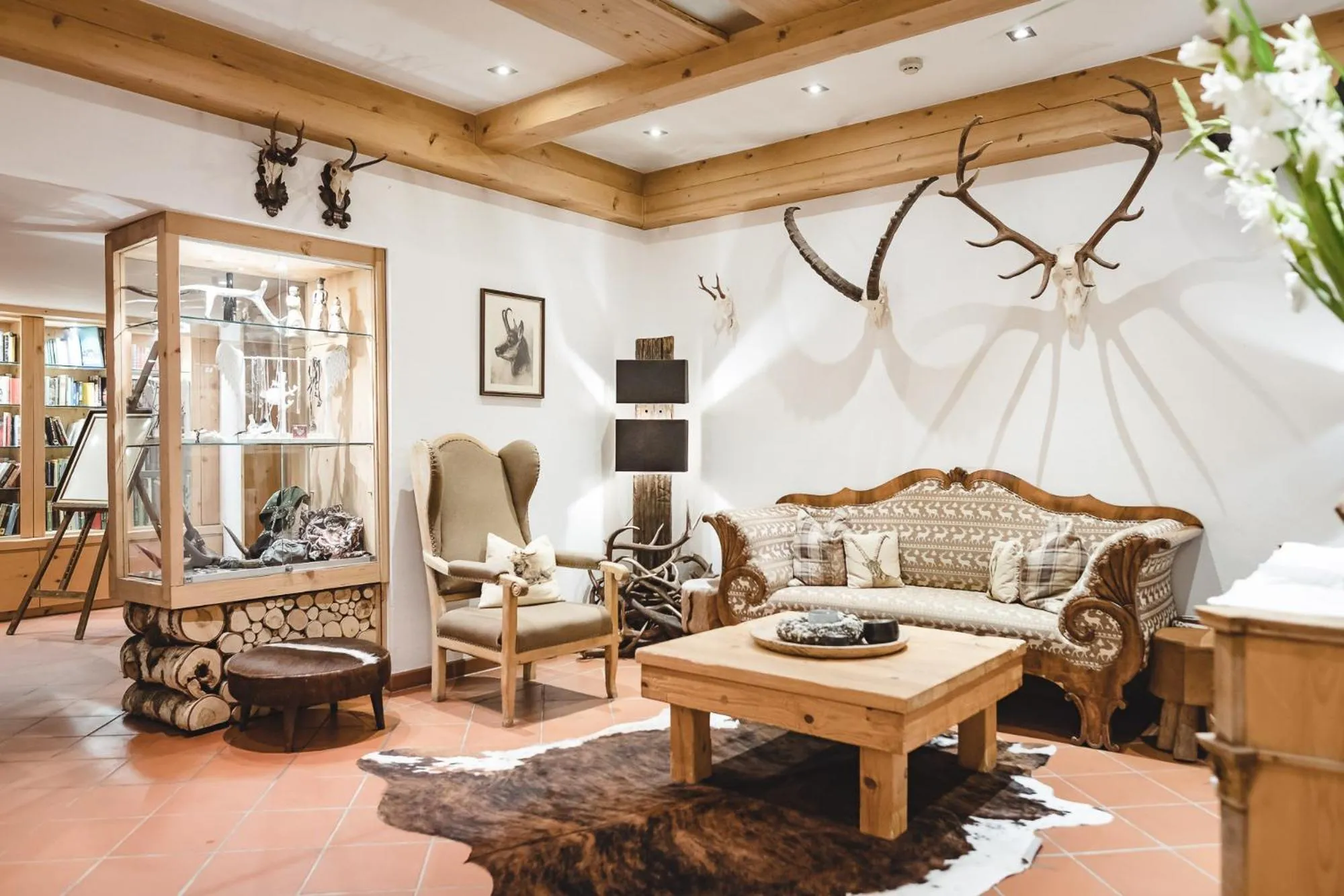 Lobby or reception in Aktiv & Spa Hotel Alpenrose