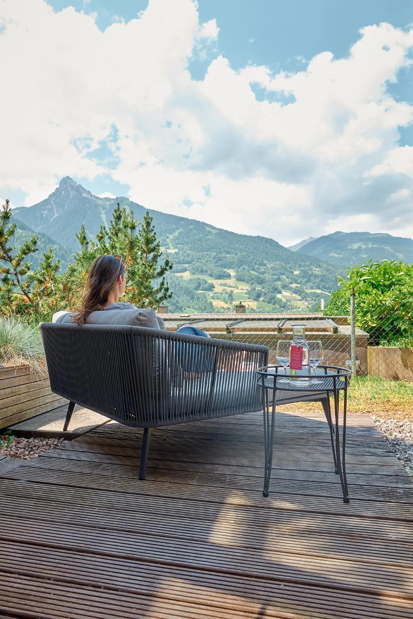 Balcony/Terrace in Aktiv & Spa Hotel Alpenrose