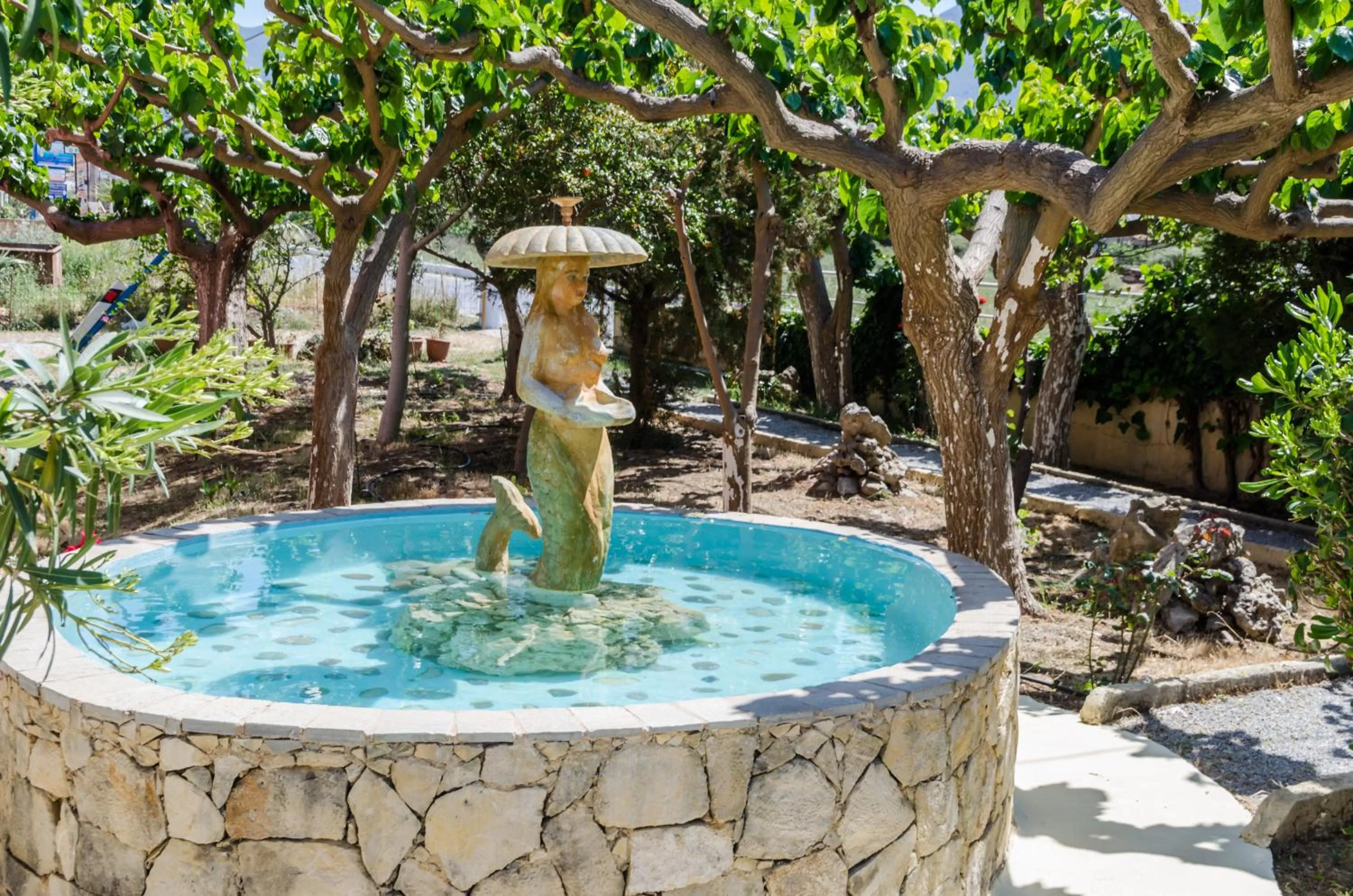 Decorative detail in Anatoli Beach Hotel