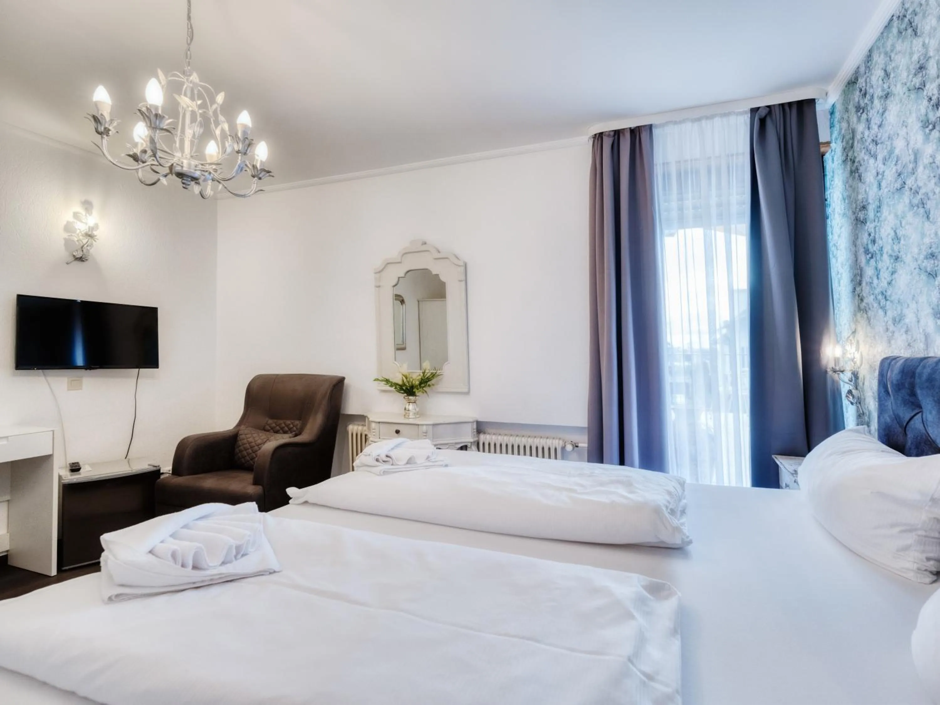 Bed in Hotel-Restaurant Central am Königshof