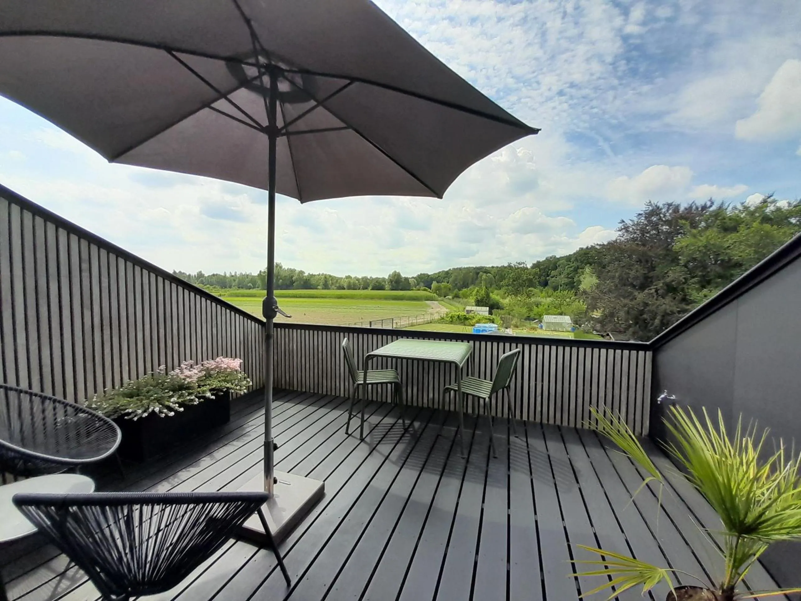 Balcony/Terrace in B&B De Stuifduinen