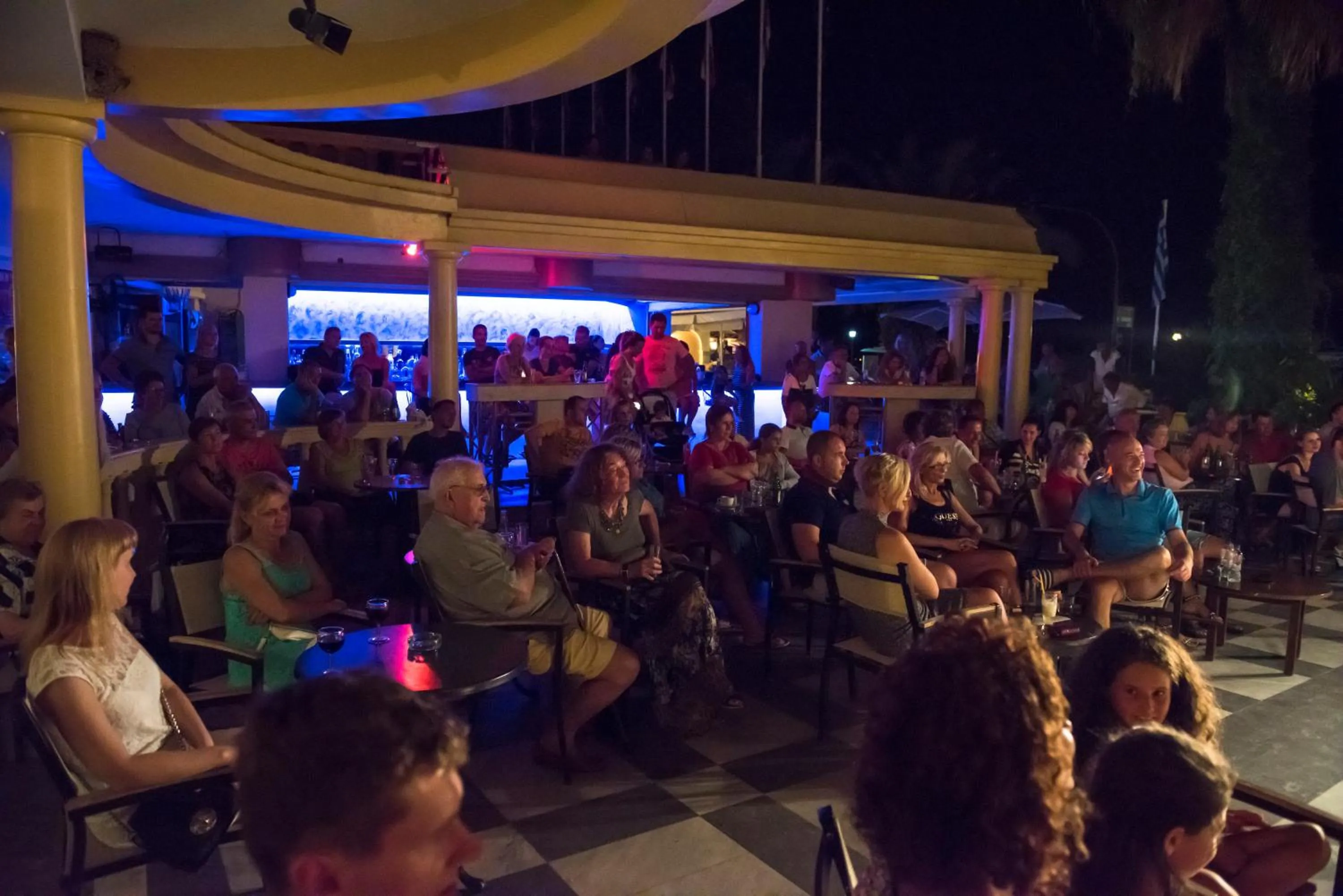 Karaoke in Potamaki Beach Hotel