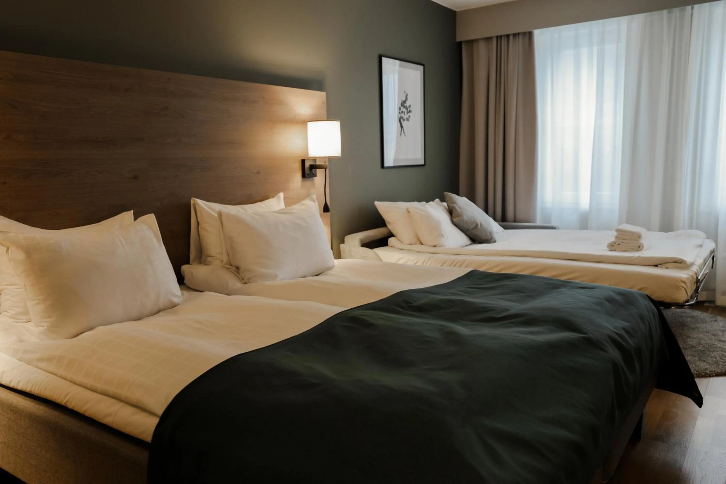 Bed in Quality Hotel Grand Falun