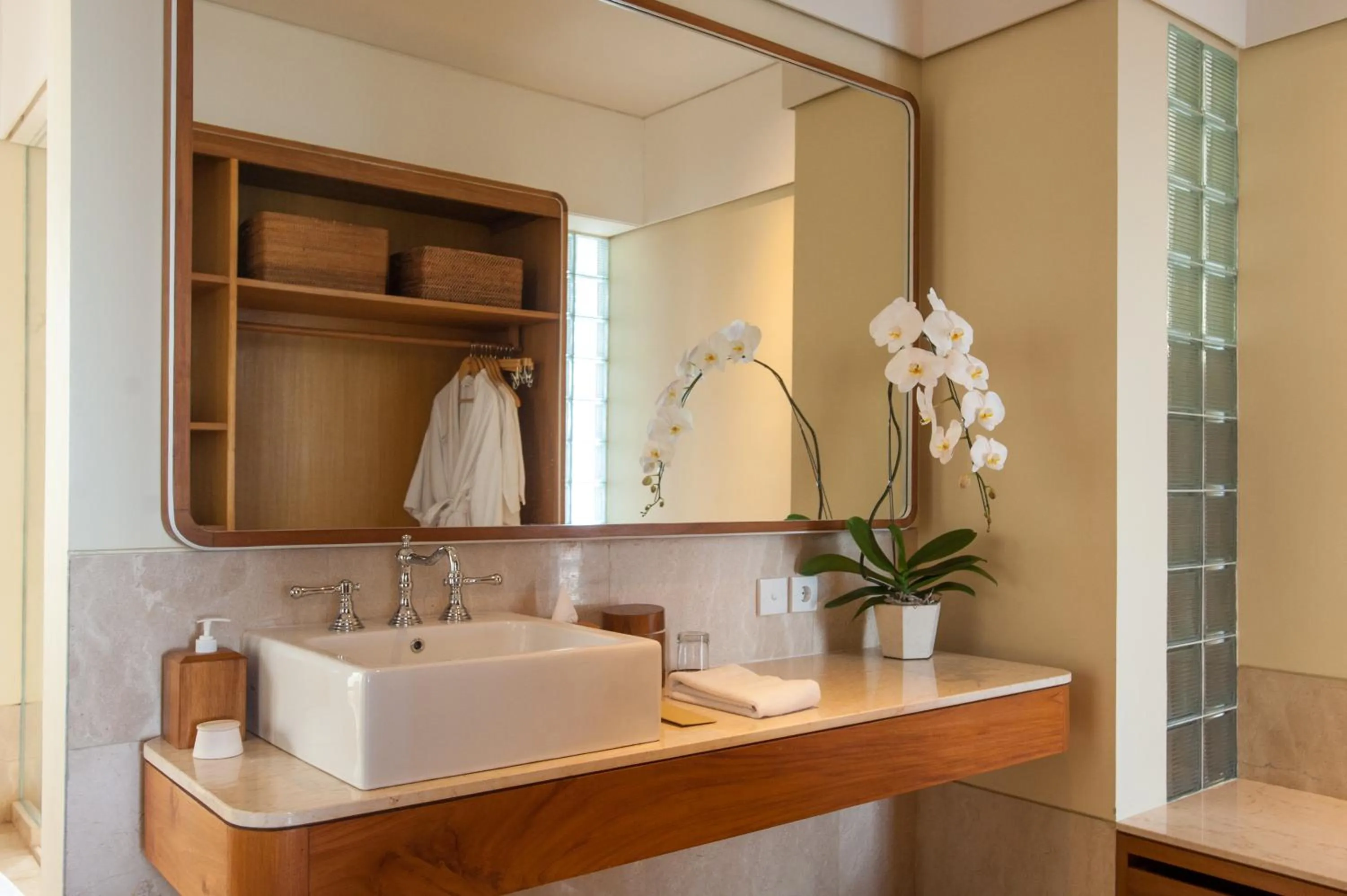 Bathroom in Komaneka at Keramas Beach