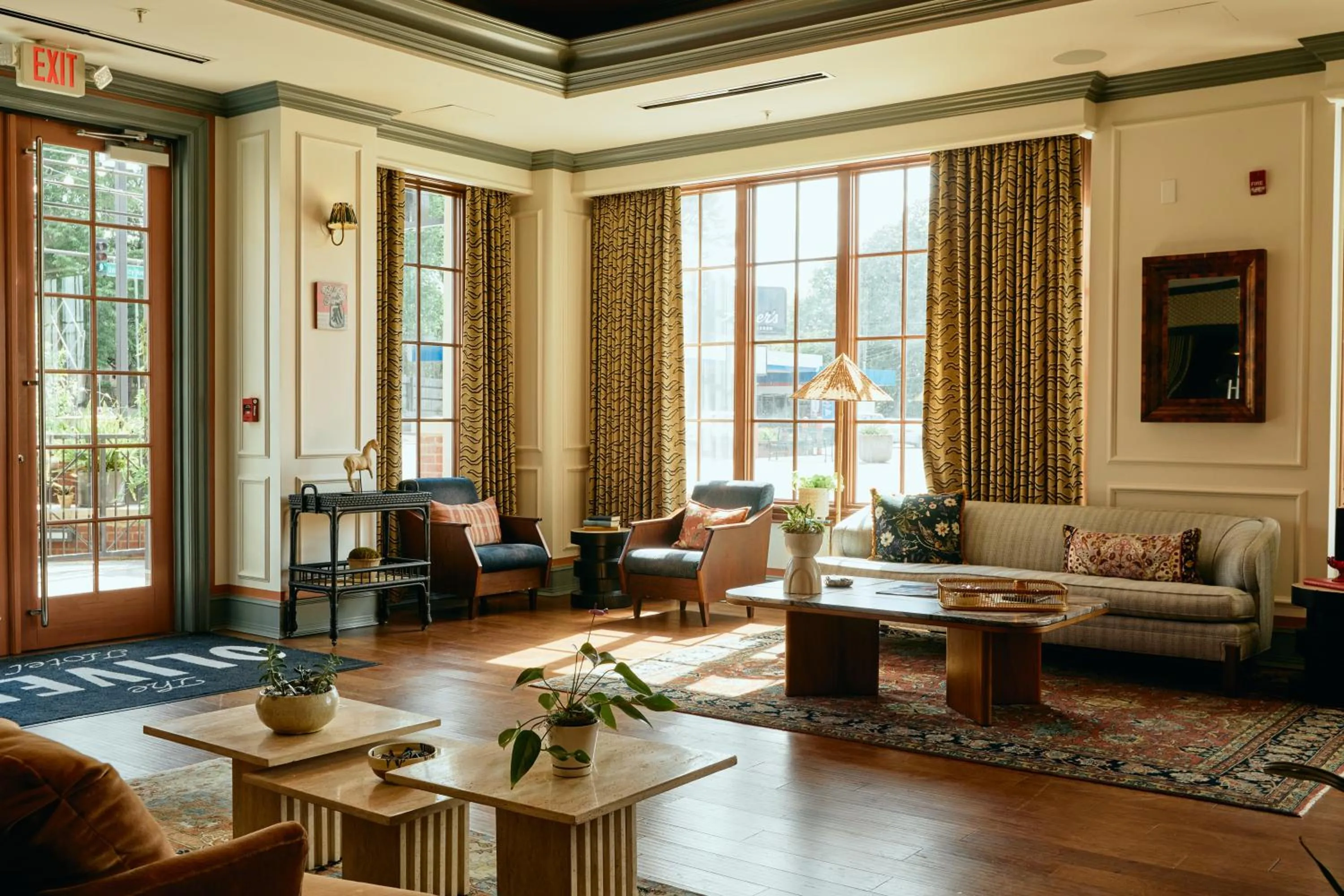 Seating area in The Oliver, Oxford